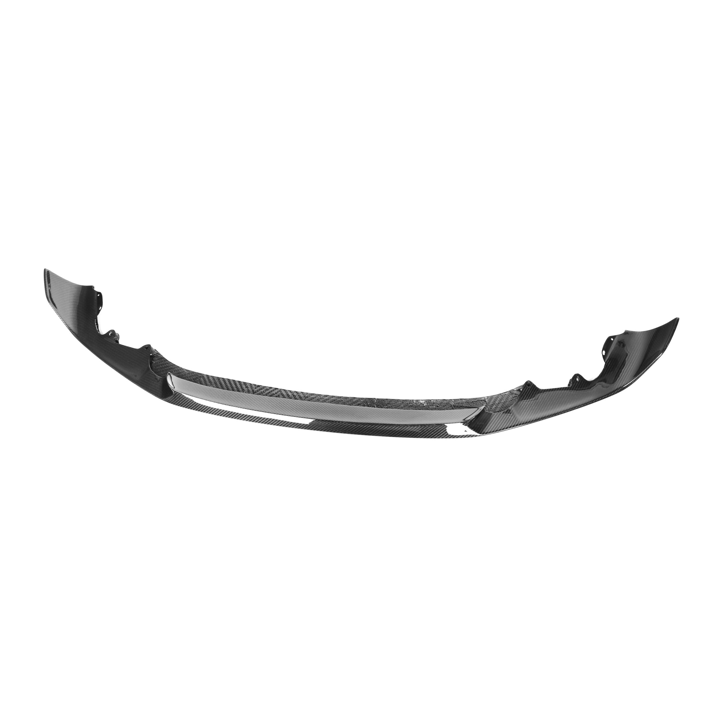 BMW M2 Competition F87 Lip Anteriore Stile Performance in Carbonio Prepreg Nero Lucido di OPTIC (2018-2021)