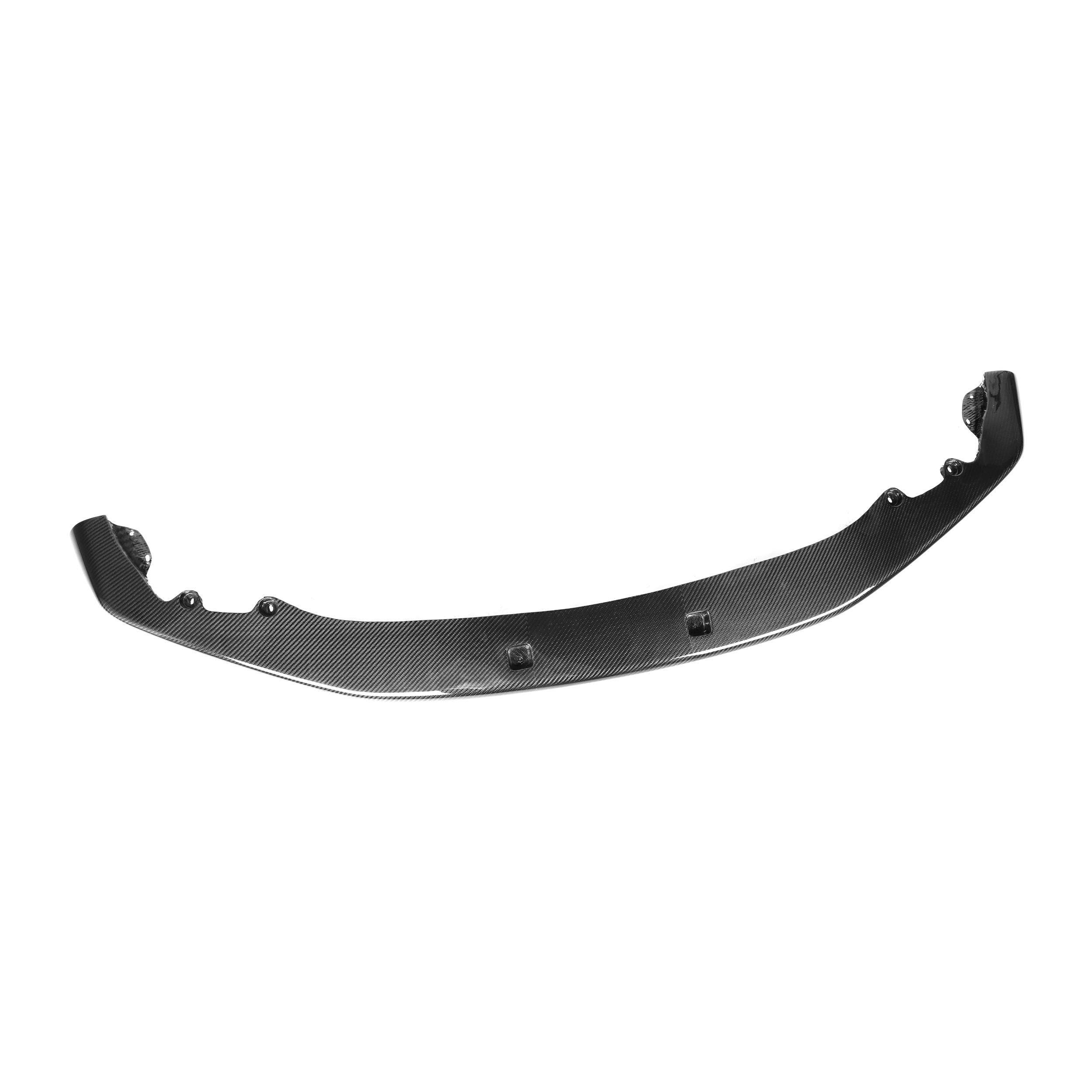 BMW M2 Competition F87 Lip Anteriore Stile Performance in Carbonio Prepreg Nero Lucido di OPTIC (2018-2021)