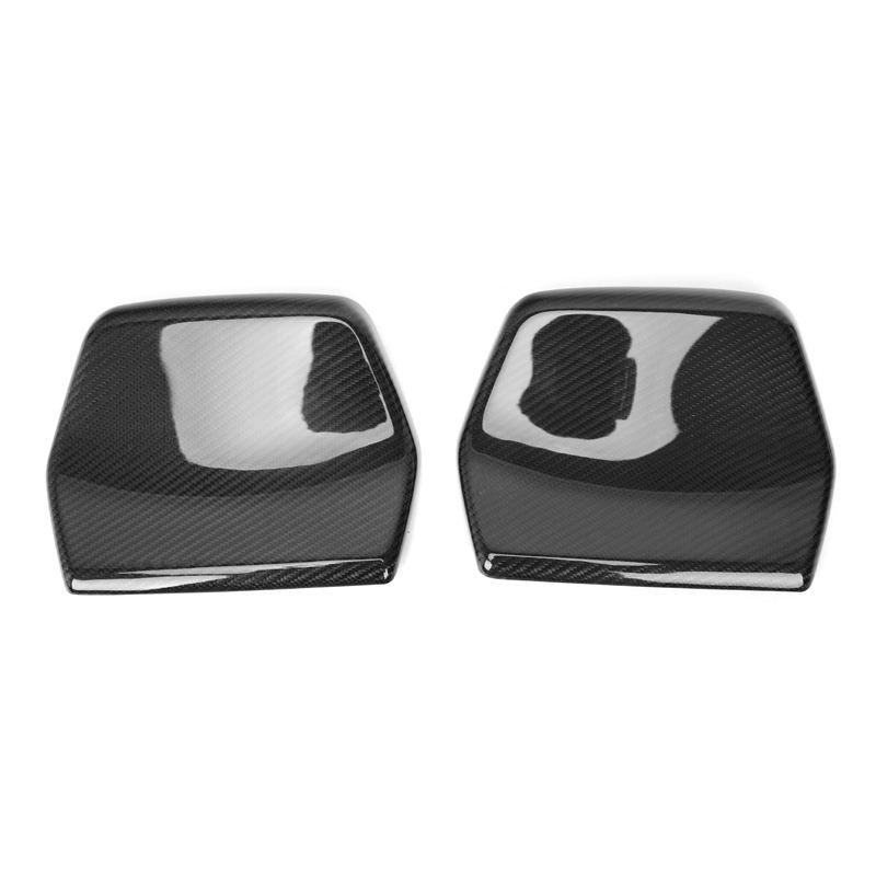 BMW M3 F80 / M4 F82 F83 Pre-Preg Dry Carbon Fibre Seat Back Covers By OPTIC (2014-2019)