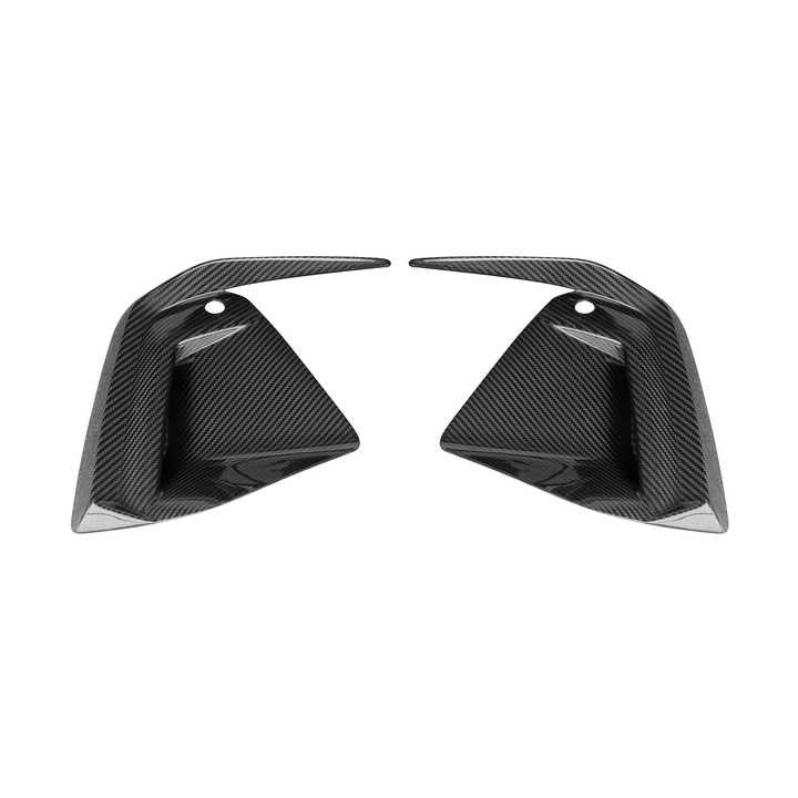 BMW Serie 5 G60 G61 Prepreg Carbonio Tk Stile Inserti Paraurti Anteriore di OPTIC (2024+)