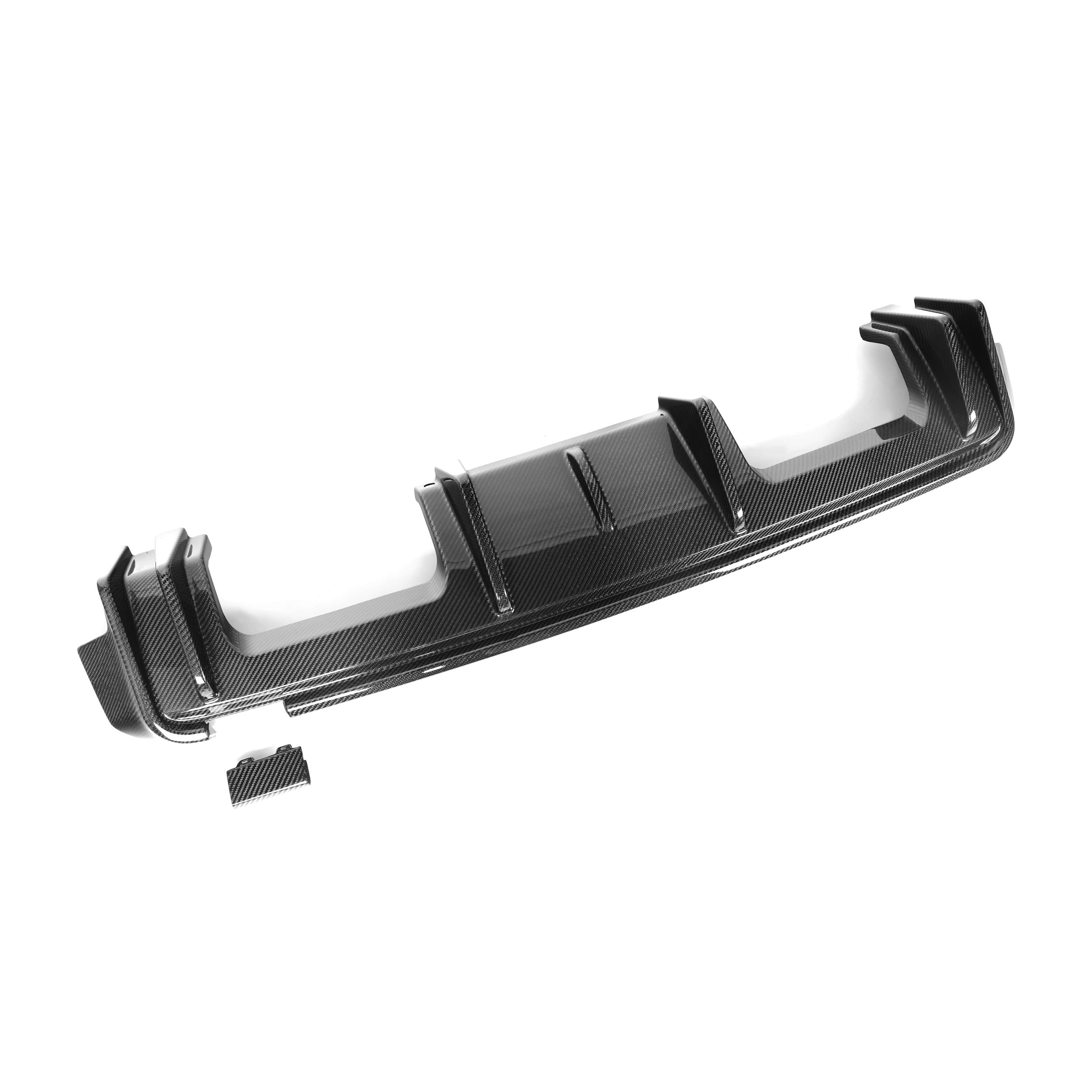 BMW M3 G80 G81 / M4 G82 G83 Diffusore Posteriore 3D Stile in Carbonio Prepreg By OPTIC (2021+)