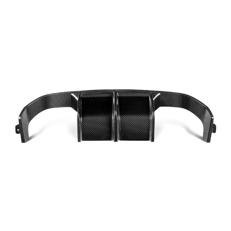 BMW M3 F80 / M4 F82 F83 Diffusore Posteriore GT Stile 3 Pezzi in Carbonio Prepreg Secco di OPTIC (2014-2019)