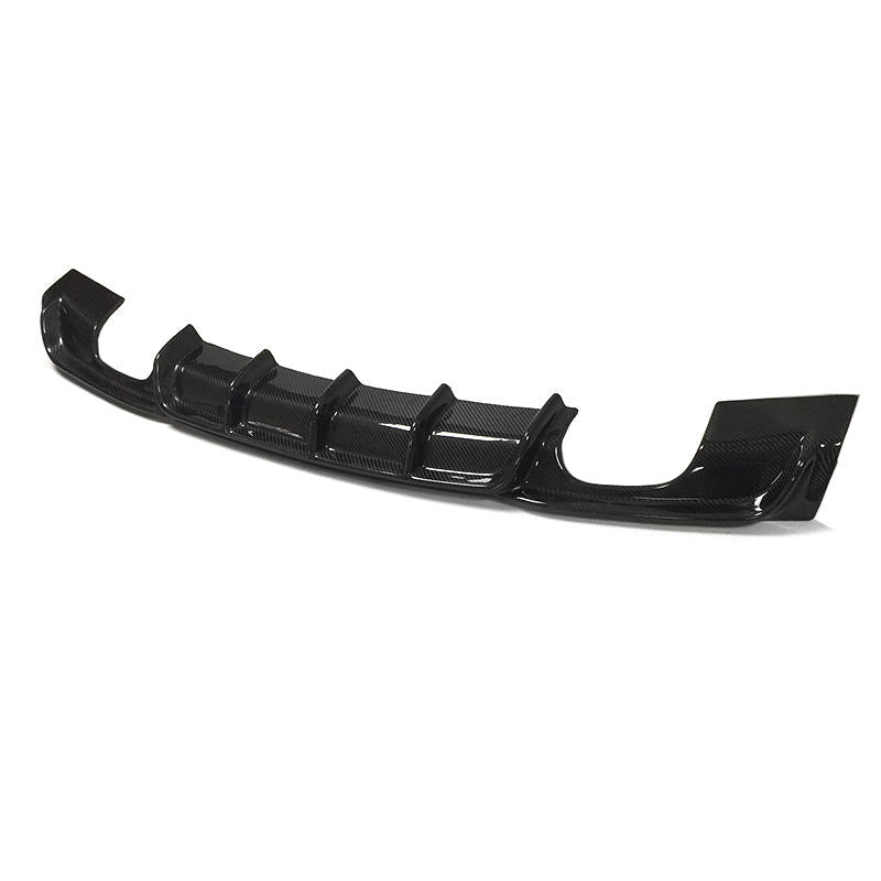 BMW Serie 3 F30 / F31 Diffusore Posteriore in Carbonio per Paraurti con 4 Scarichi (2012-2019)