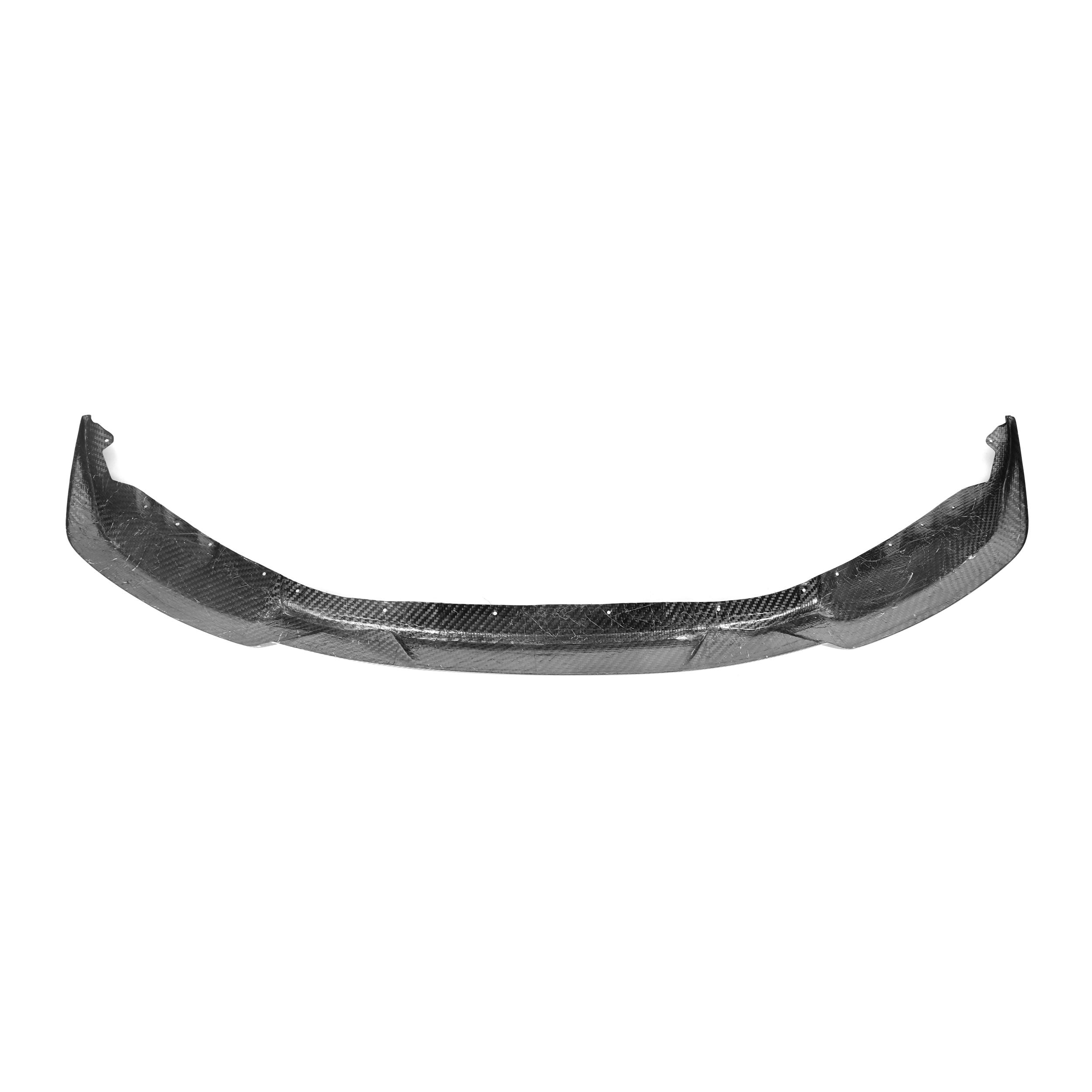 BMW M2 G87 Lip Anteriore Piatto in Carbonio Prepreg Nero Lucido di OPTIC (2023+)