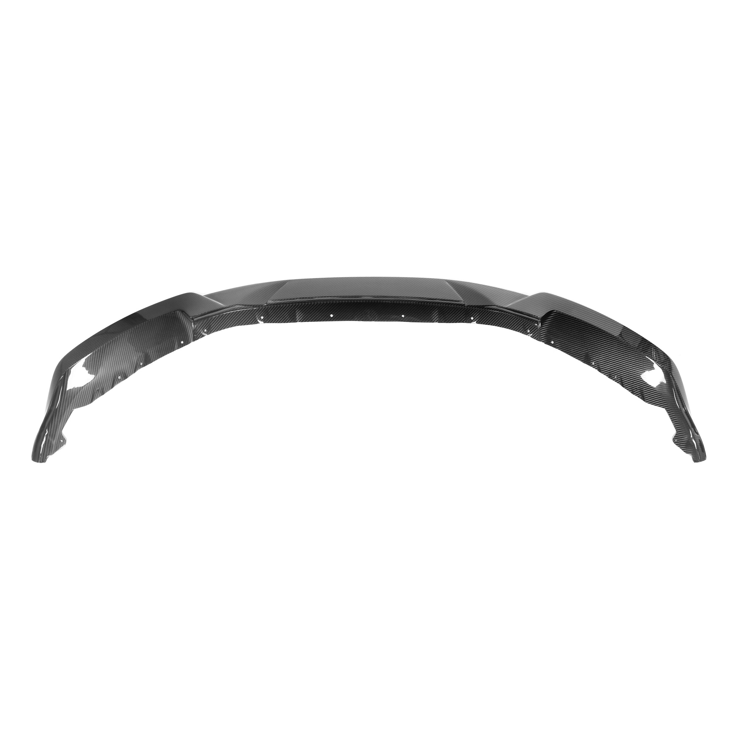 BMW M2 G87 Lip Anteriore Piatto in Carbonio Prepreg Nero Lucido di OPTIC (2023+)