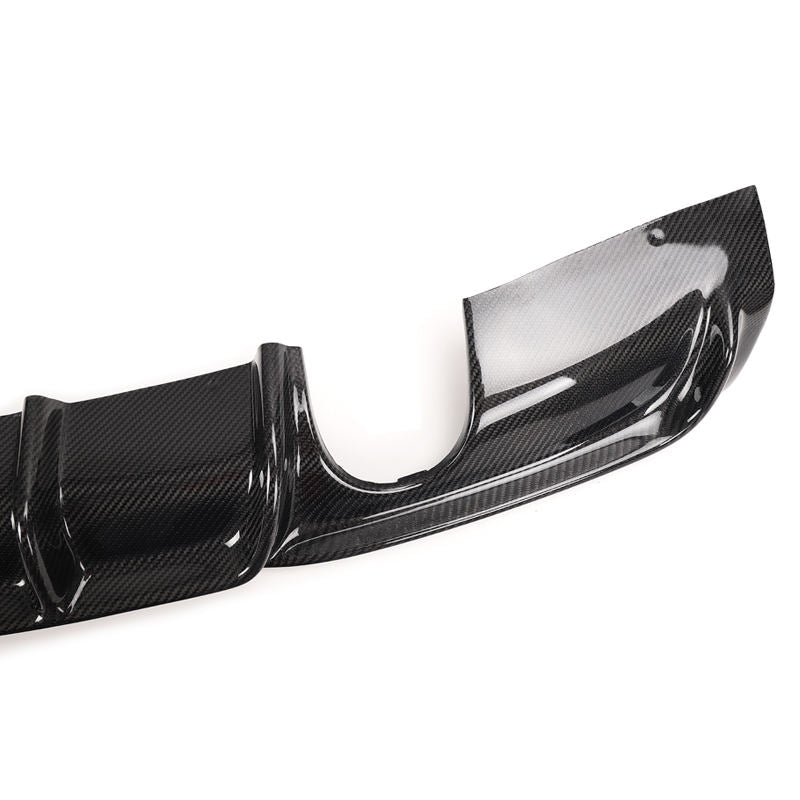 BMW 3 Series F30 / F35 Carbon Fibre Rear Bumper Diffuser Dual Exhaust (2013-2018)