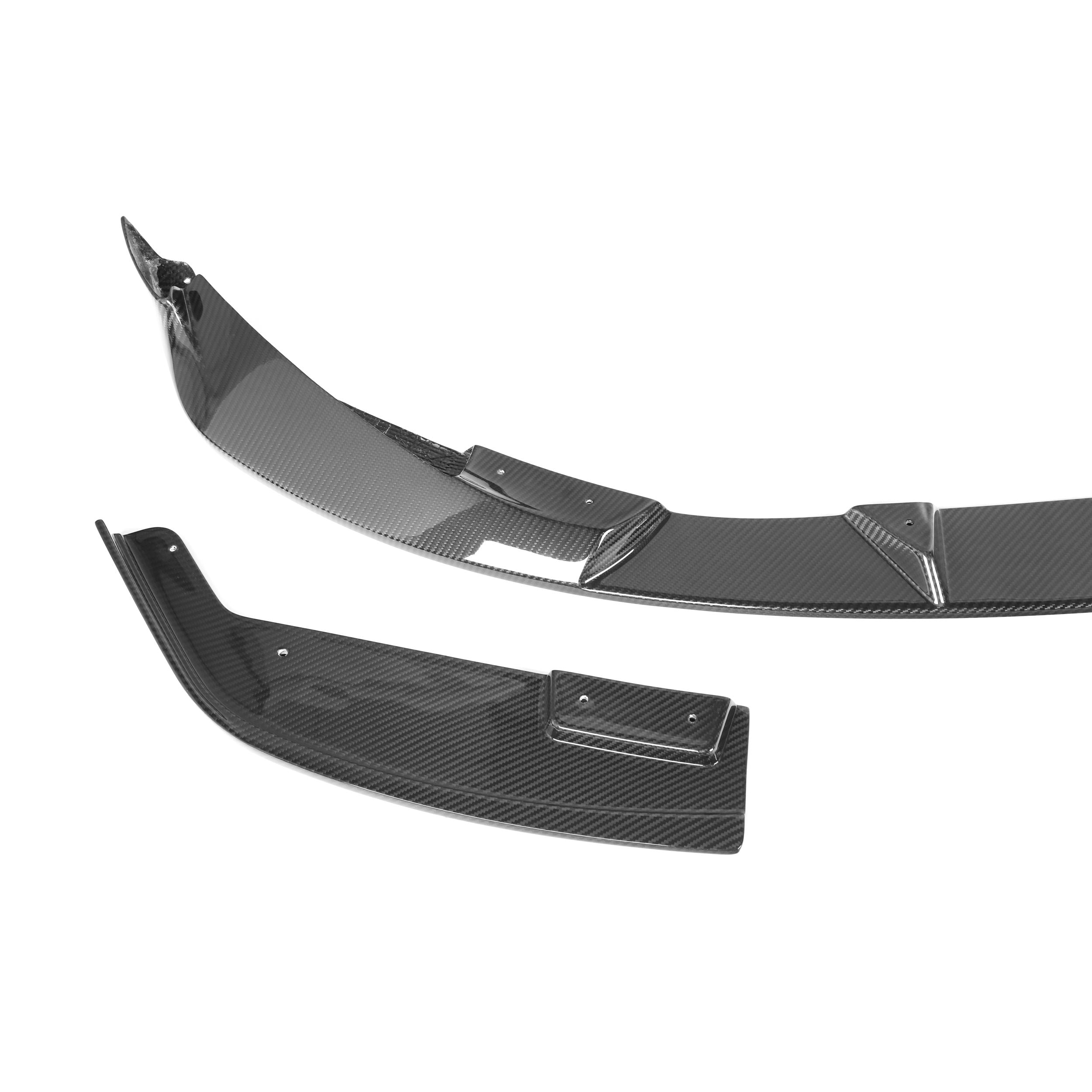 BMW M3 G80 G81 / M4 G82 G83 Lip Anteriore 3D Stile in Carbonio Prepreg by OPTIC (2021+)
