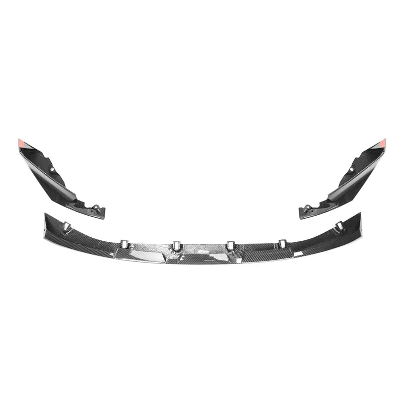 BMW M3 G80 G81 / M4 G82 G83 Lip Anteriore Stile M Performance in Prepreg Carbonio Nero Lucido di OPTIC (2021+)