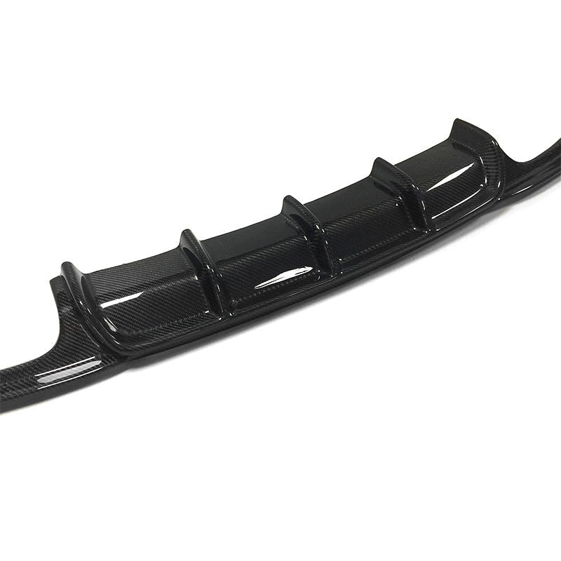 BMW Serie 3 F30 / F31 Diffusore Posteriore in Carbonio per Paraurti con 4 Scarichi (2012-2019)