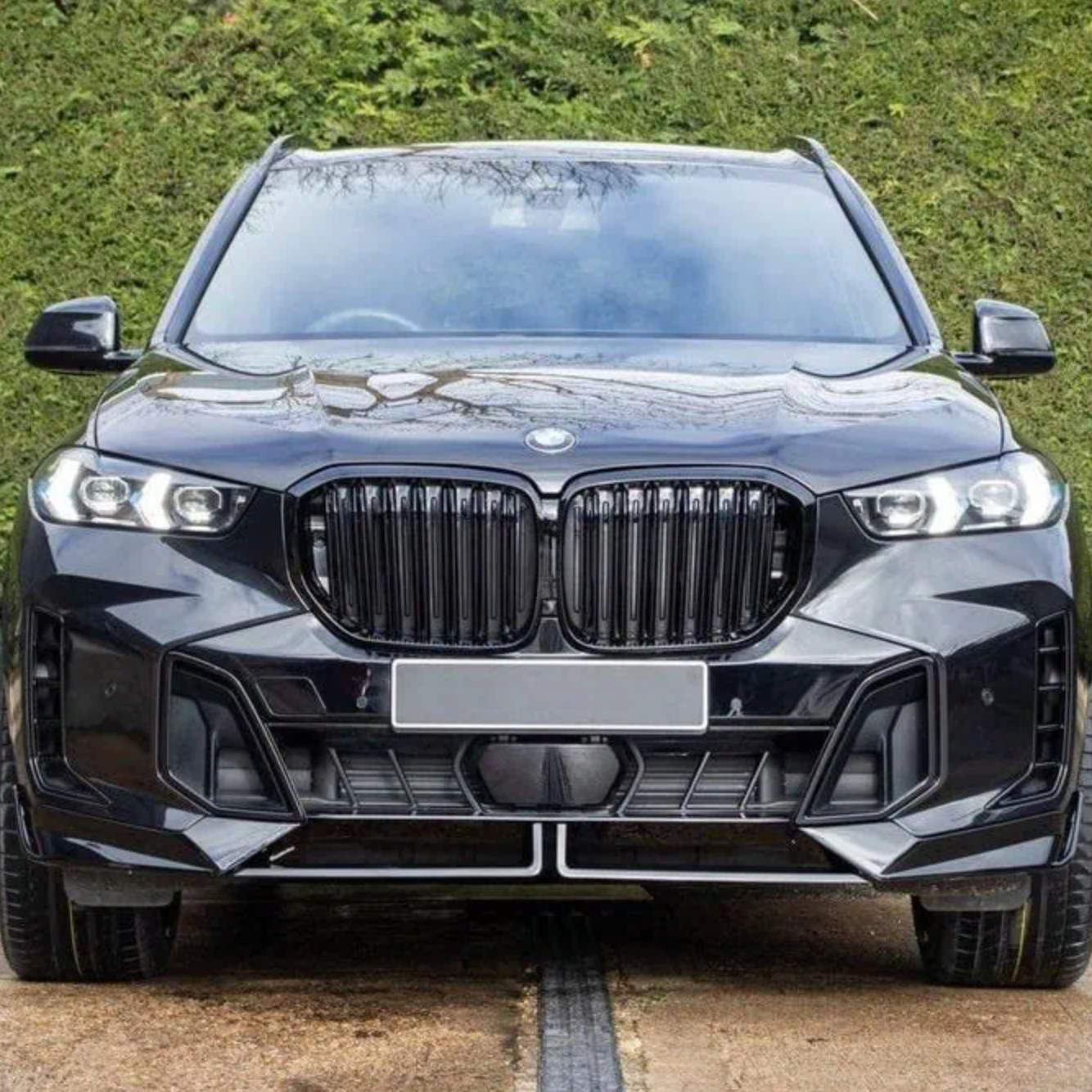 BMW X5 & X5M G05 F95 LCI Griglie Anteriori Doppia Barra Nero Lucido (2023+)