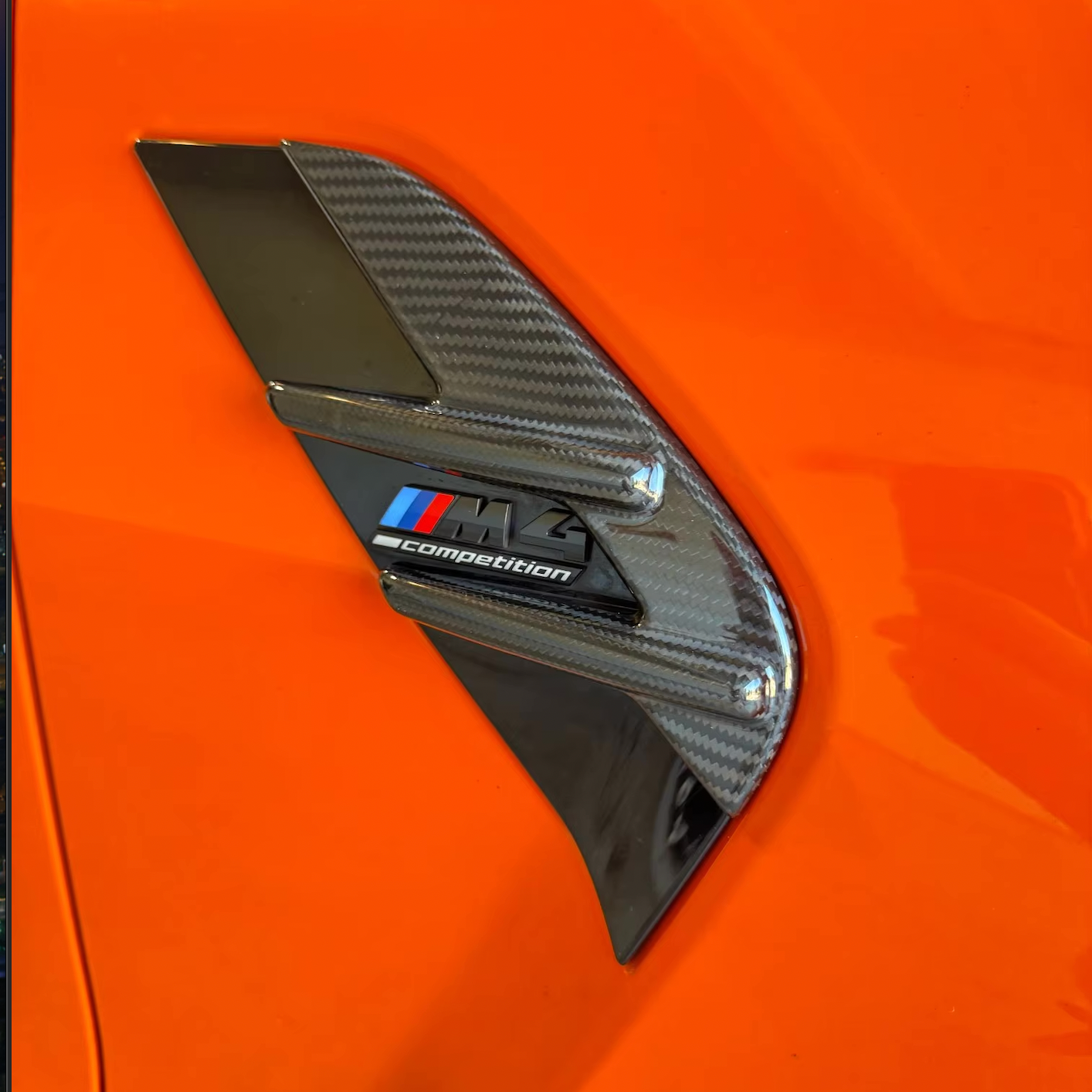 BMW M3 / M4 G80/G81/G82/G83 Finitura Laterale Parafango in Carbonio Prepreg by OPTIC (2021+)