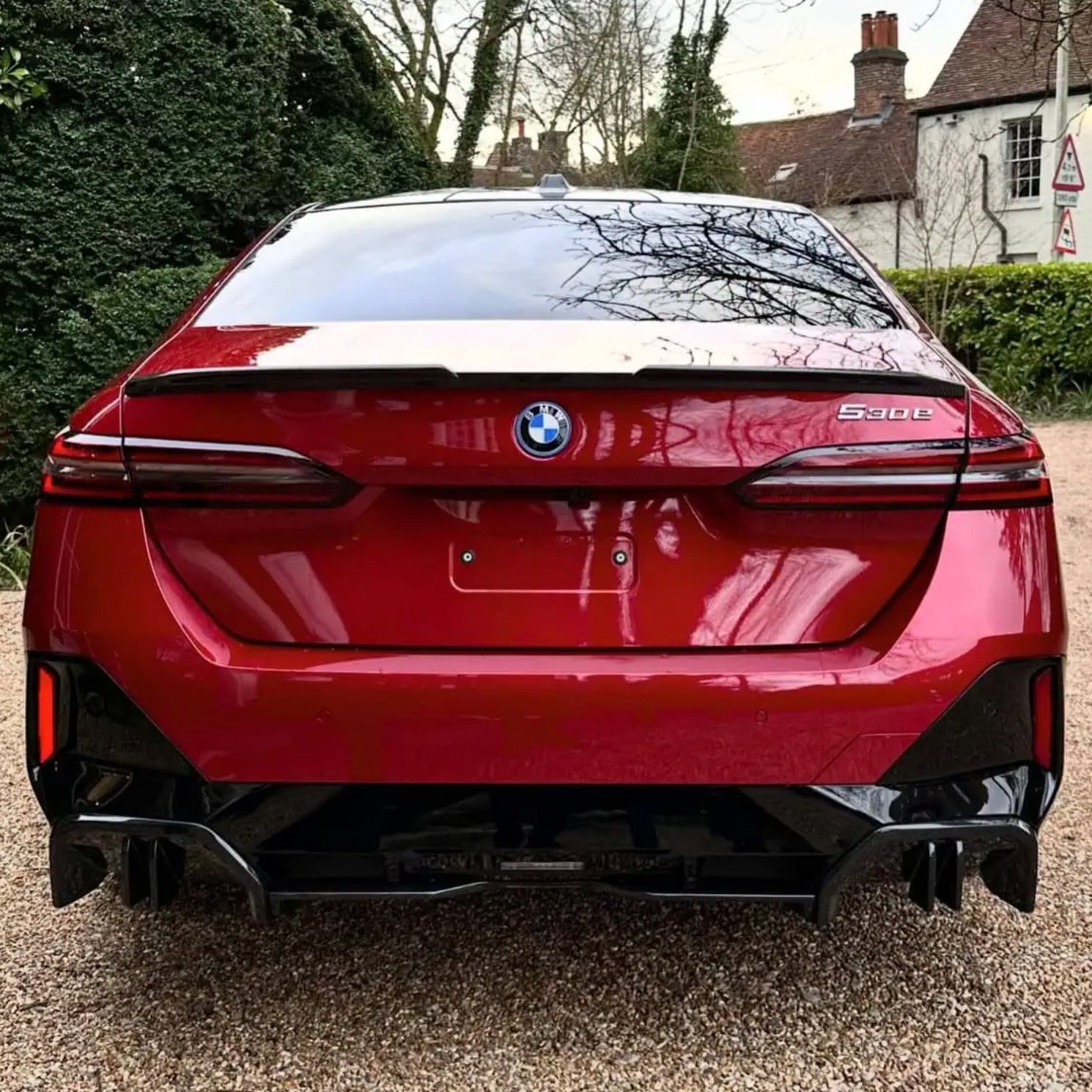 BMW Serie 5 G60 G61 & M5 G90 G99 Spoiler Posteriore Stile Mp in Carbonio Prepreg da OPTIC (2024+)