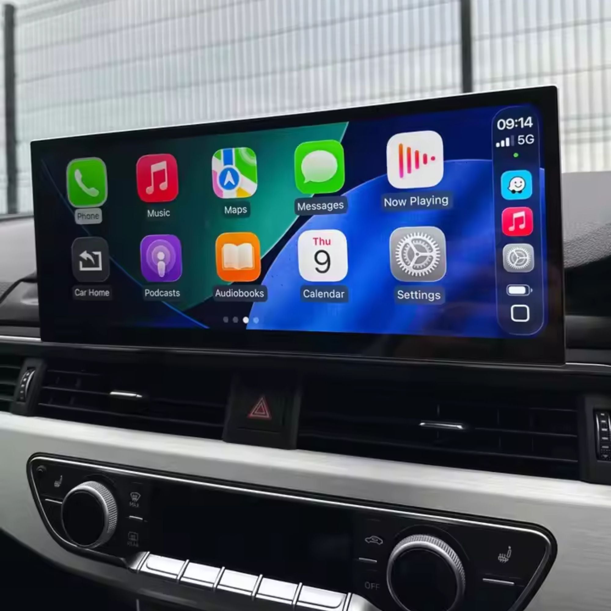 Audi A4/S4/RS4 A5/S5/RS5 B9 | 12.3" Display Touchscreen Apple CarPlay/Android Auto | (2016-2019)