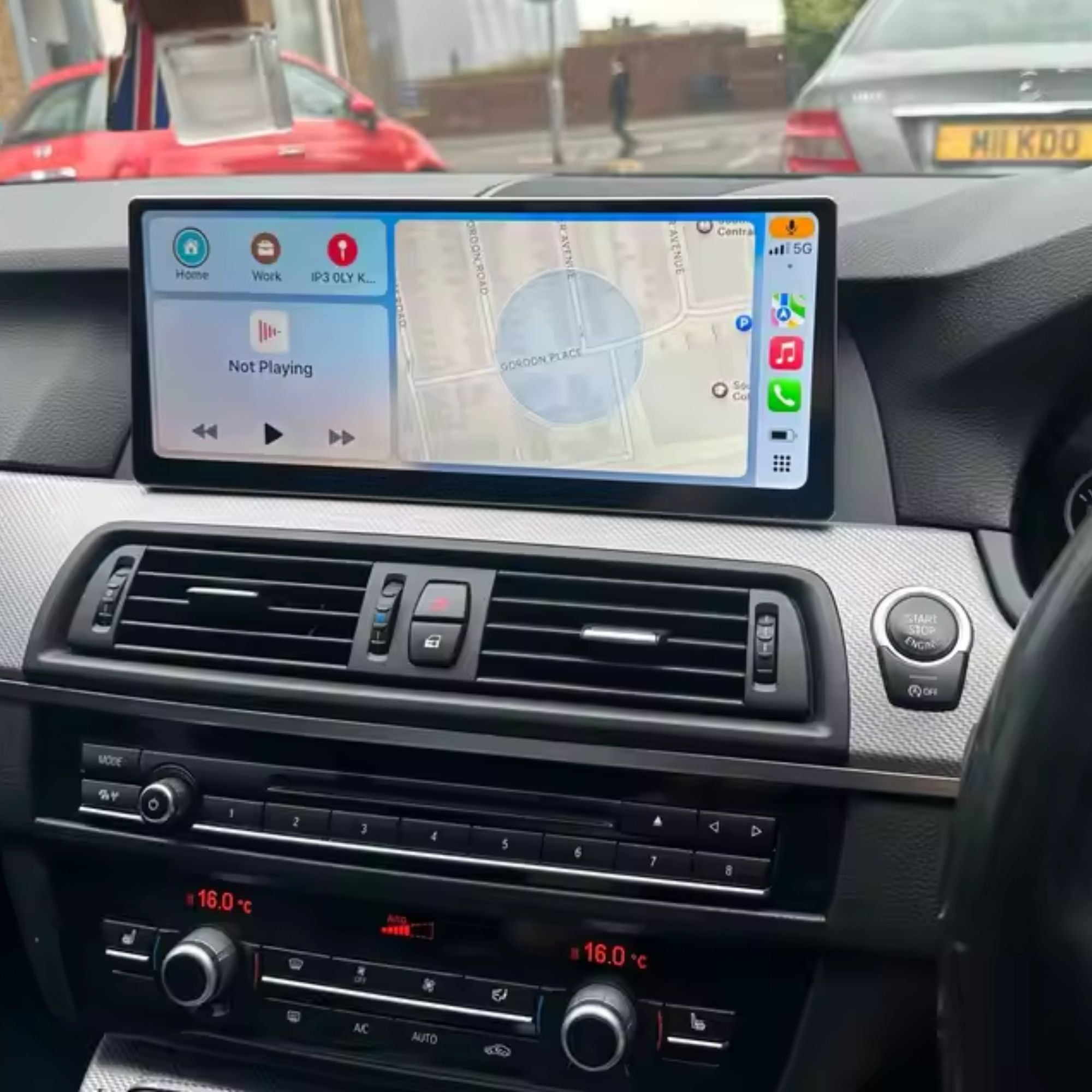 BMW Serie 5 & M5 F10/F11 | 12.3" Display Touchscreen Apple CarPlay/Android Auto | (2010-2017)