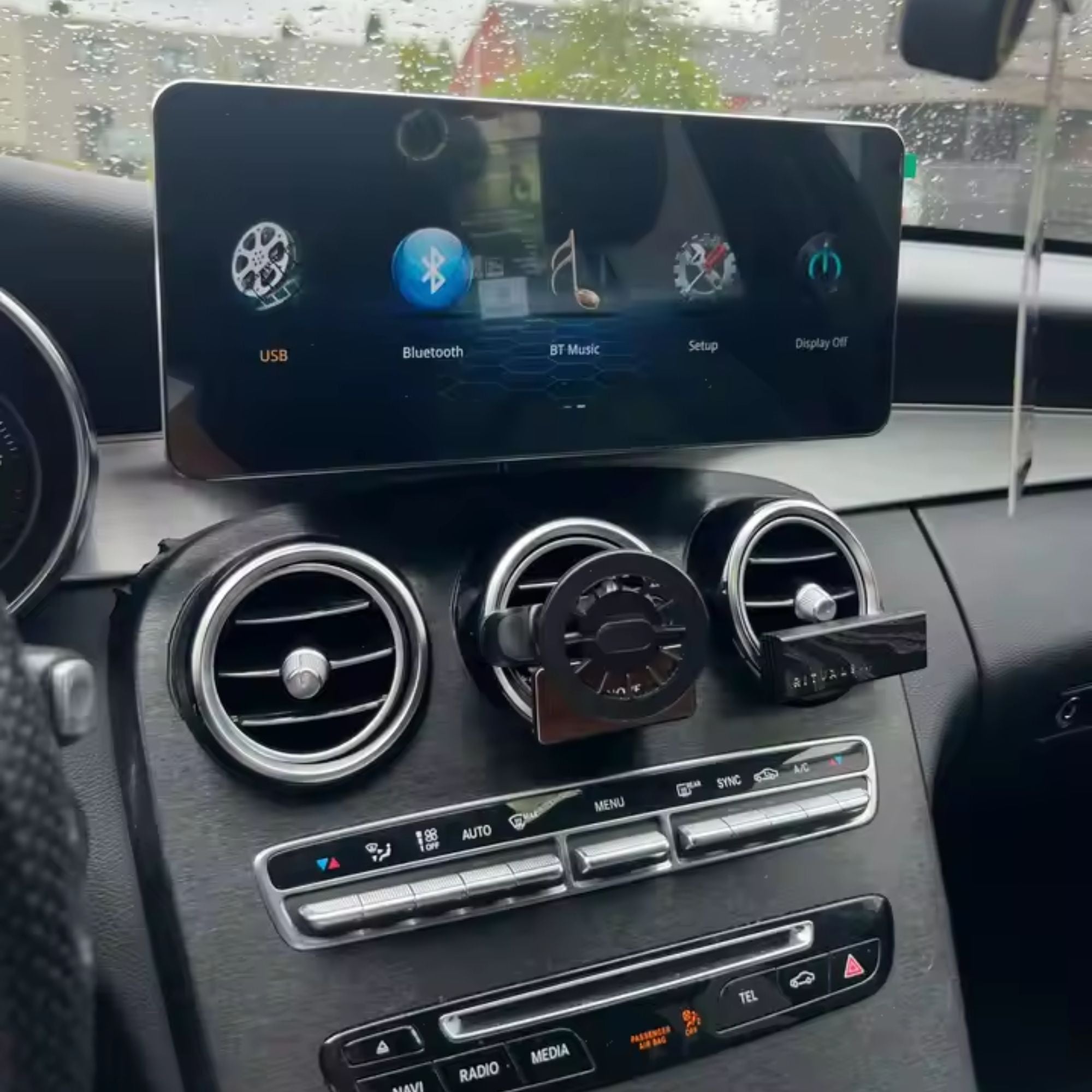 Mercedes Classe C/GLC | W205/X253 | 12.3" Display Touchscreen Apple CarPlay/Android Auto | (2014-2019)