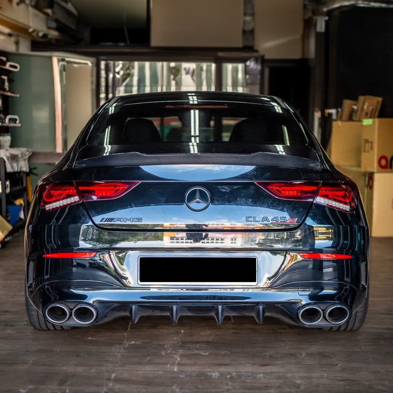 Mercedes CLA W118 Spoiler Posteriore Stile FD in Carbonio Prepreg (2019+)