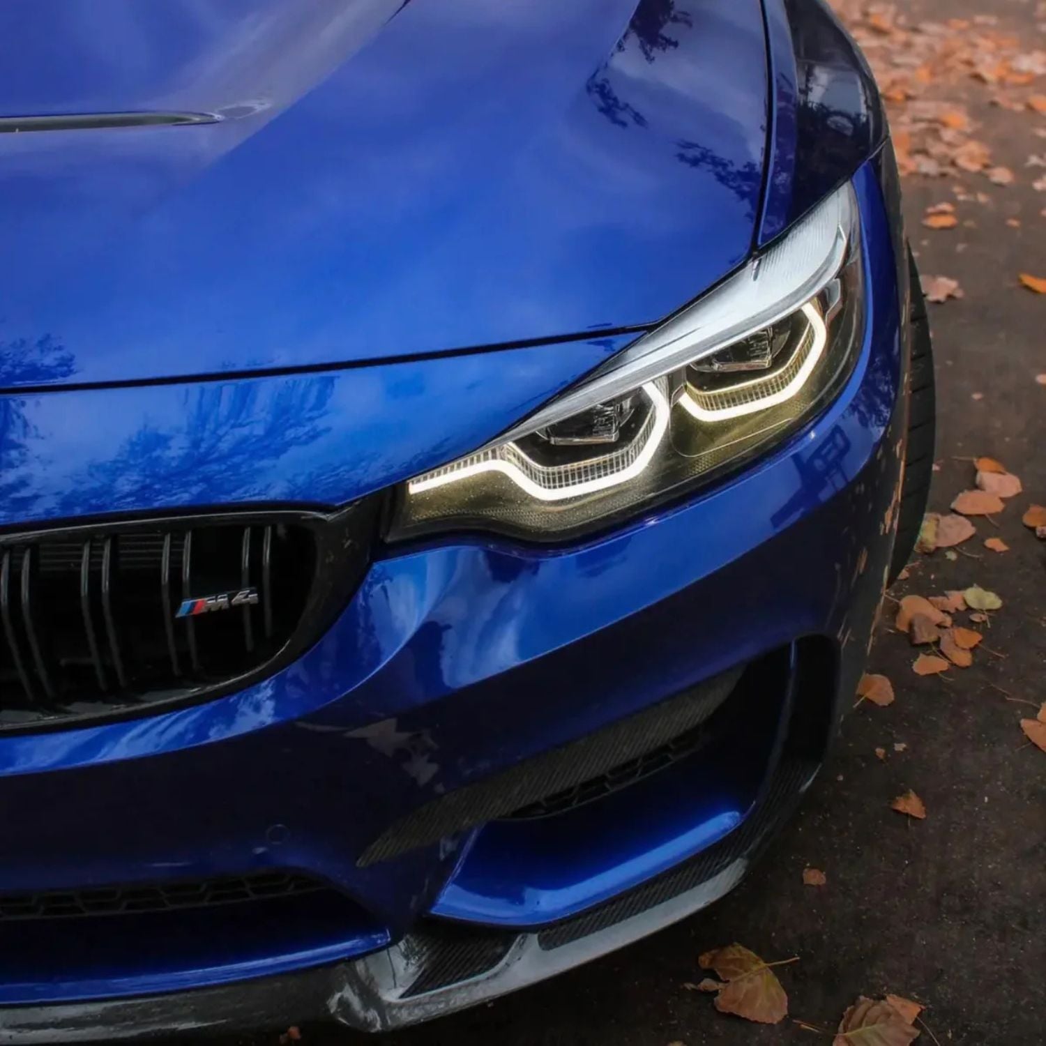 BMW M3 F80 / M4 F82 F83 Lip Anteriore in Carbonio Stile CS (2014-2019)