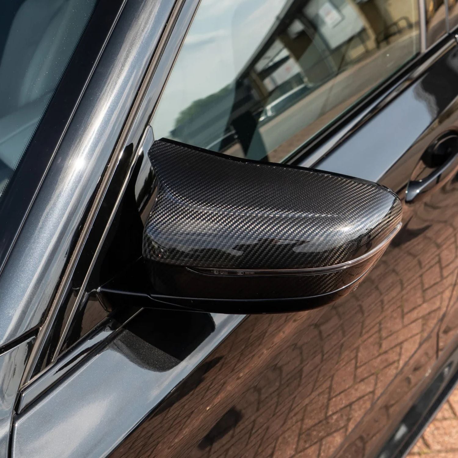 Calotte Specchietti M-Style in Carbonio per BMW M5 F90 (2017-2023)
