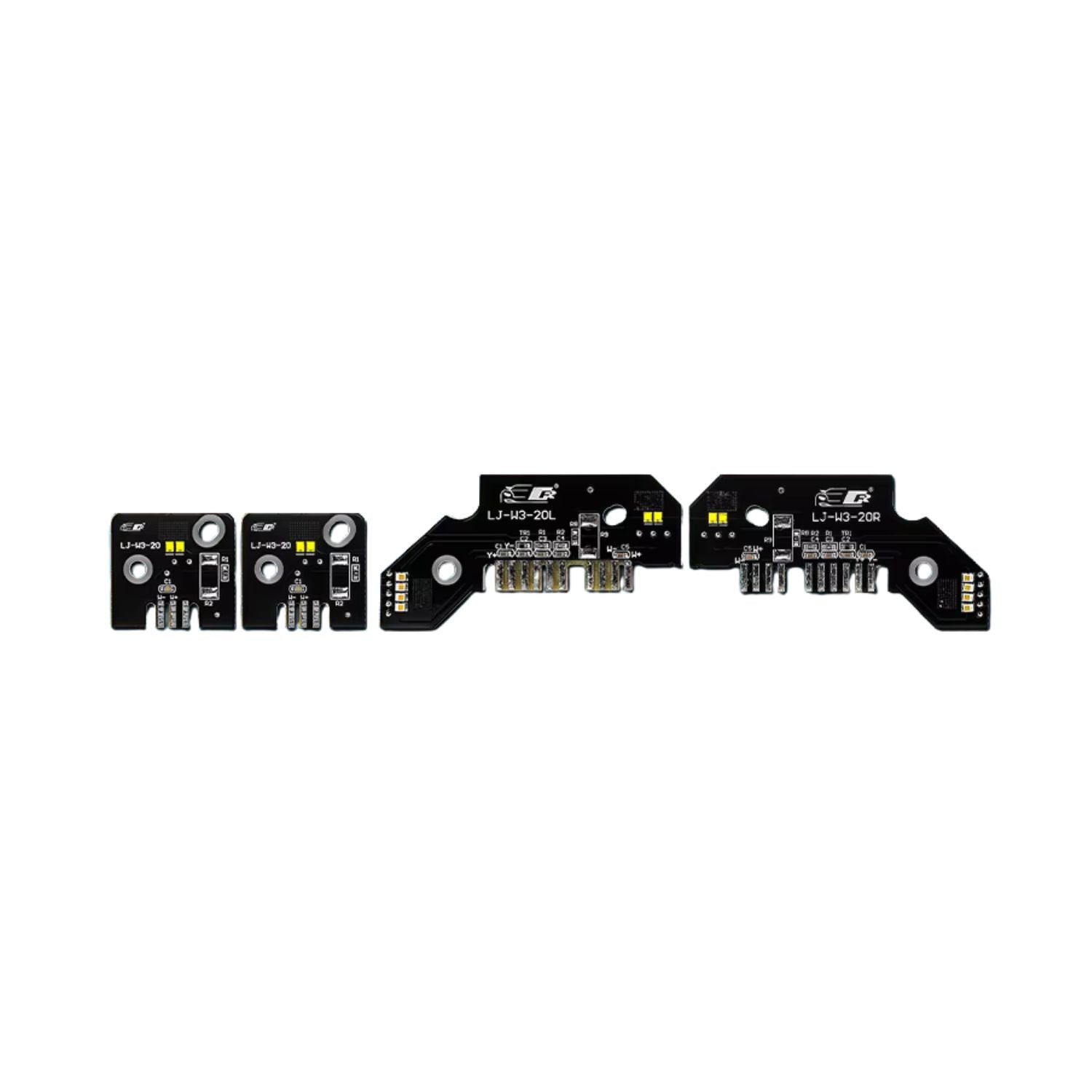 Set Modulo Luci LED DRL Gialle Stile CSL per BMW Serie 3 G20/G21