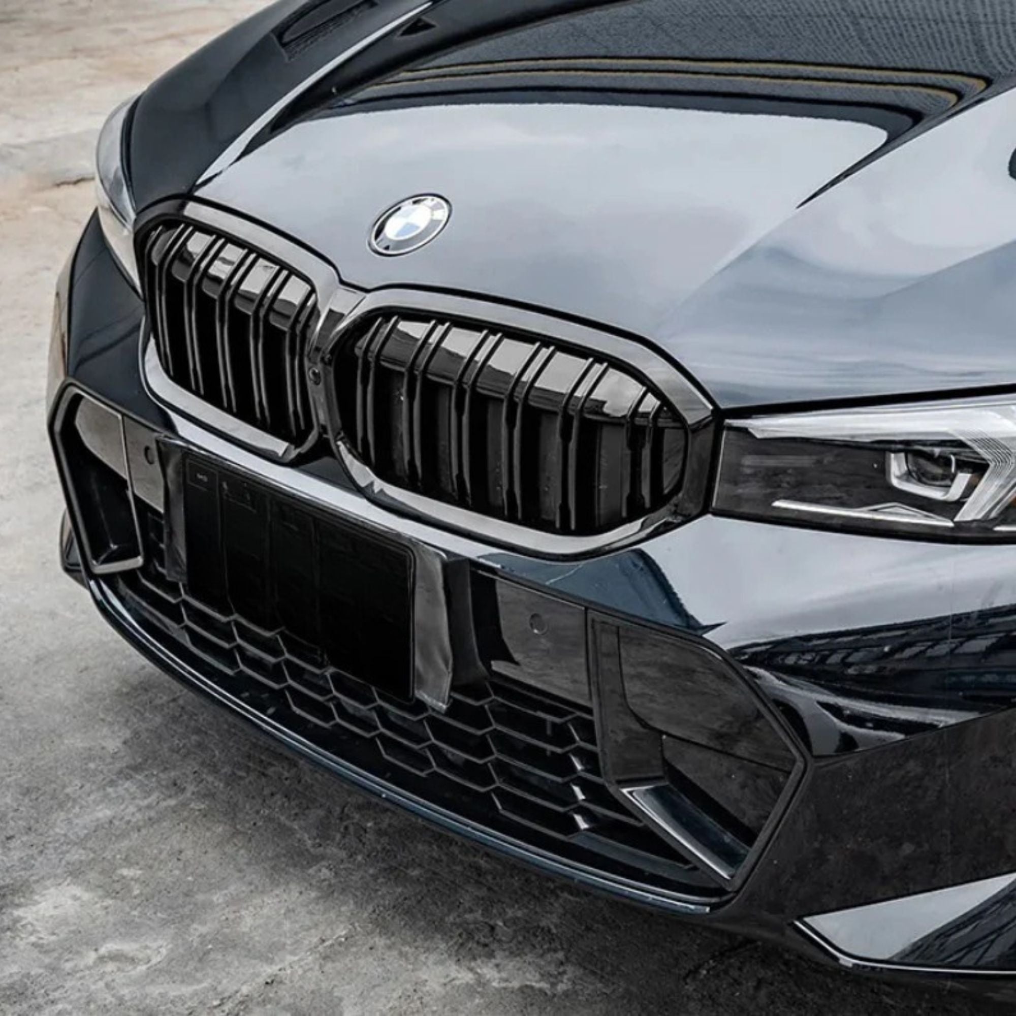 BMW Serie 3 G20/G21 LCI Griglia Doppia Barra Nero Lucido (2022+)