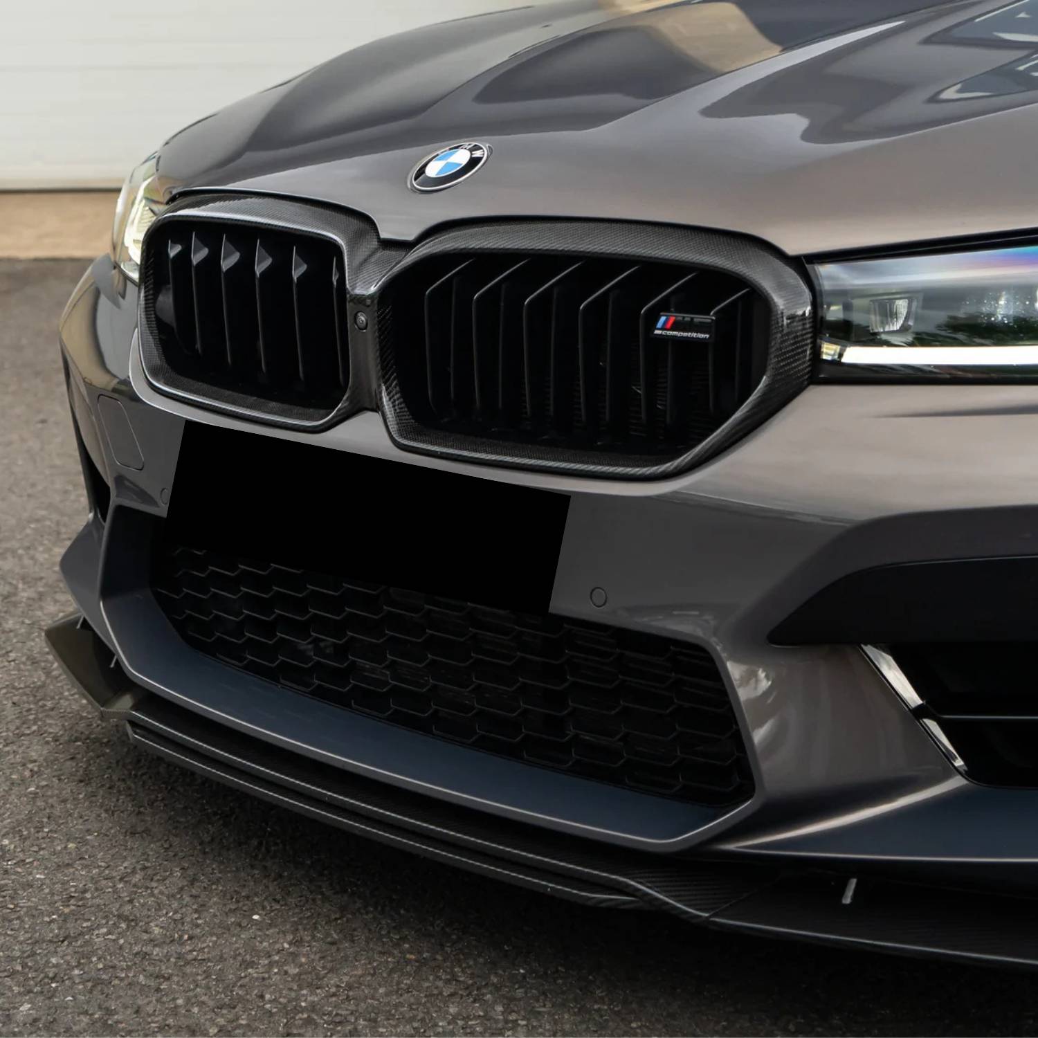 BMW Serie 5 G30 & M5 F90 LCI Griglia Doppia Barra in Carbonio (2021-2023)