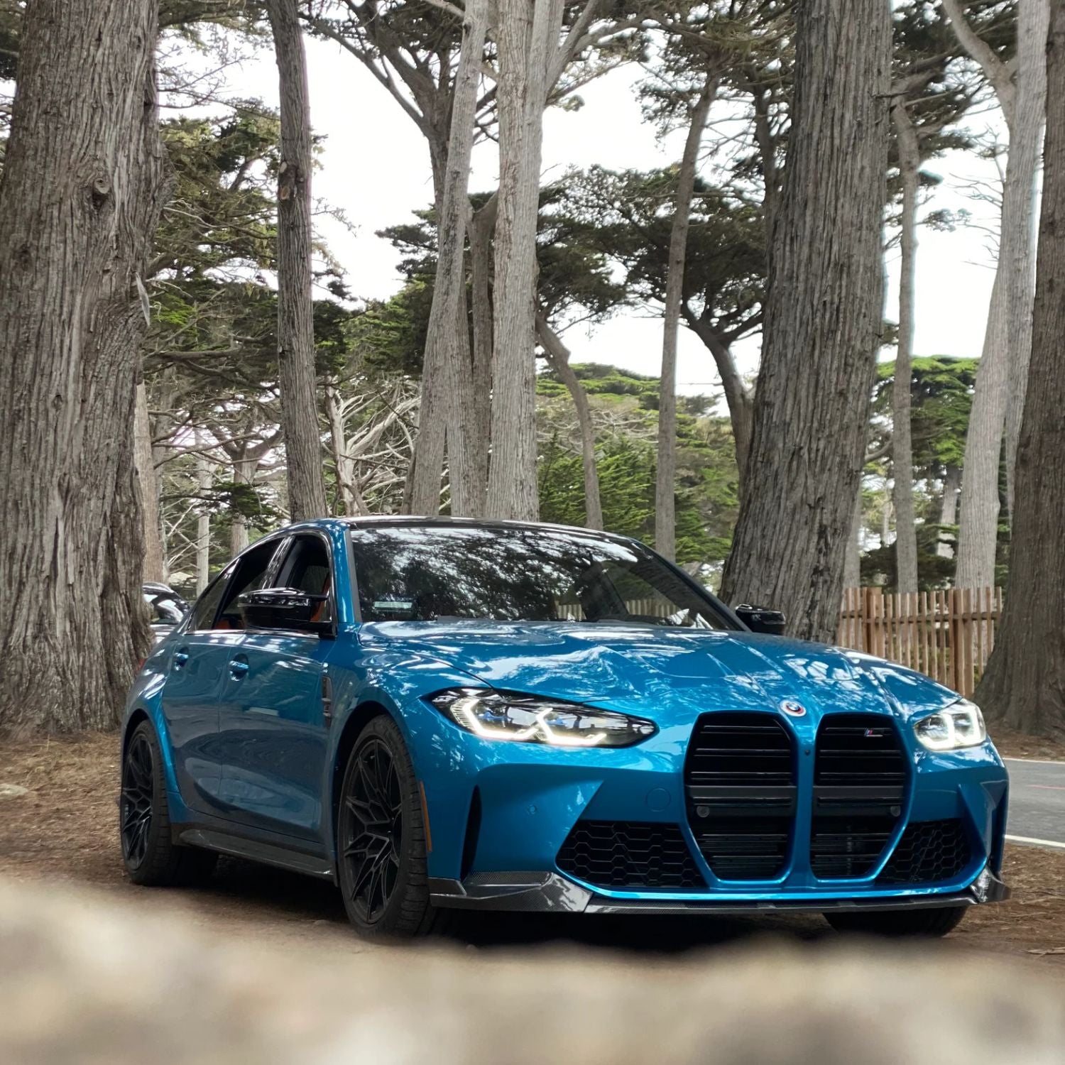 BMW M3 G80 G81 / M4 G82 G83 Lip Anteriore in Carbonio Stile Mp (2021+)