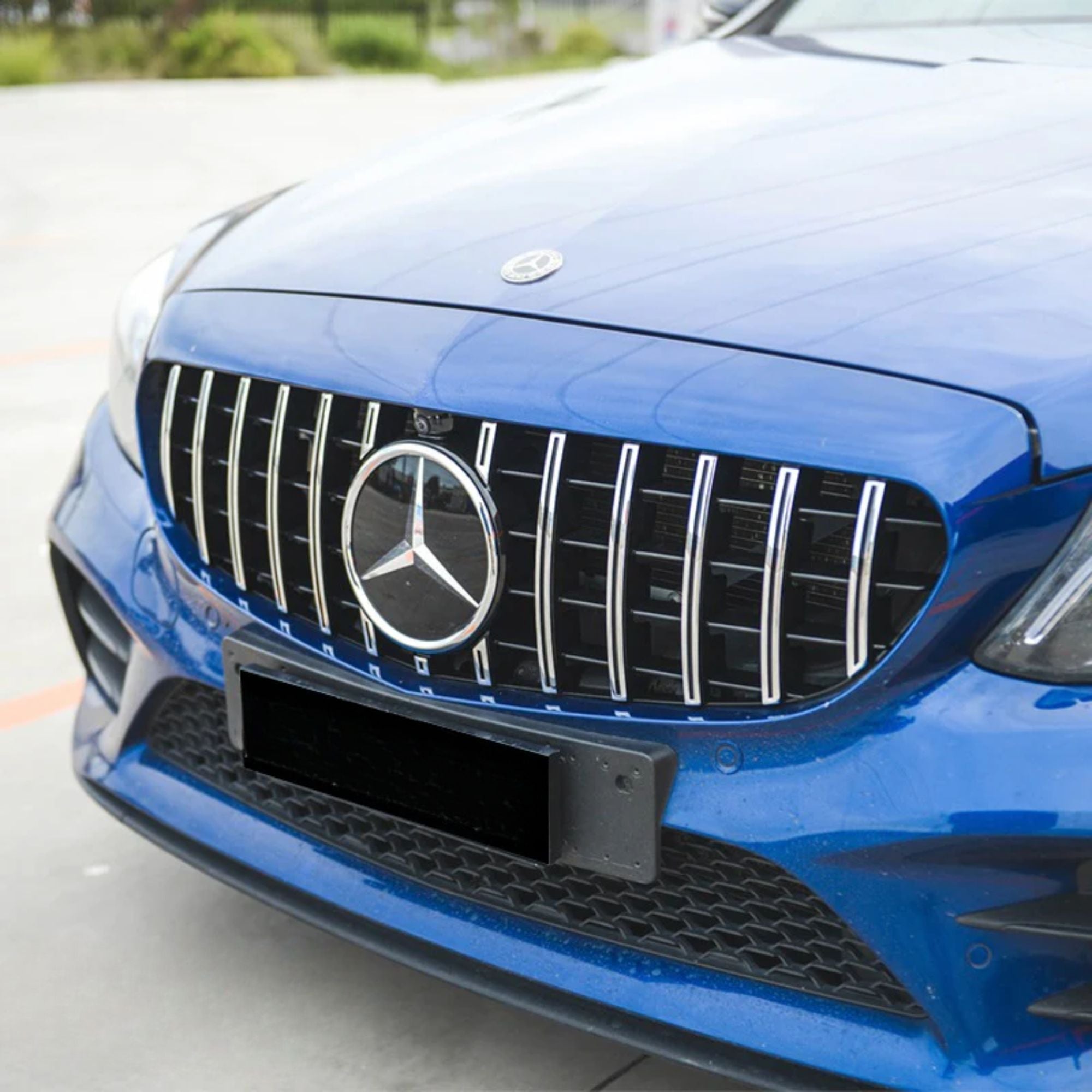 Mercedes C-Class W205/C205 Griglia Panamericana GT Stile Nero Lucido (2019-2021)