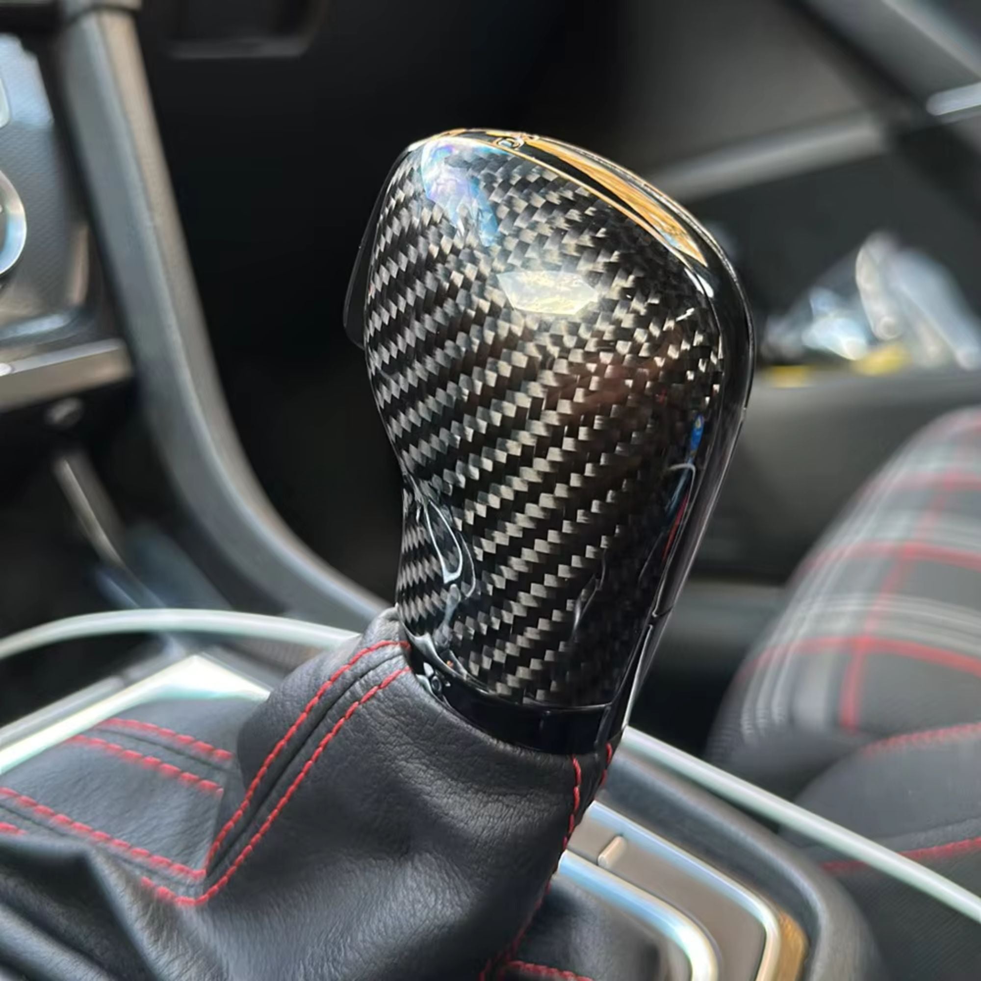 Selettore del Cambio DSG in Carbonio per VW Golf Polo Scirocco