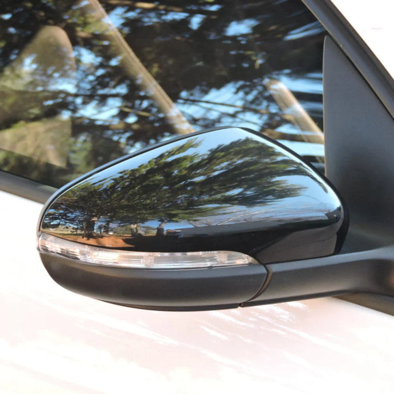 Calotte Specchietti Nero Lucido per VW Golf MK6 (2008-2013)