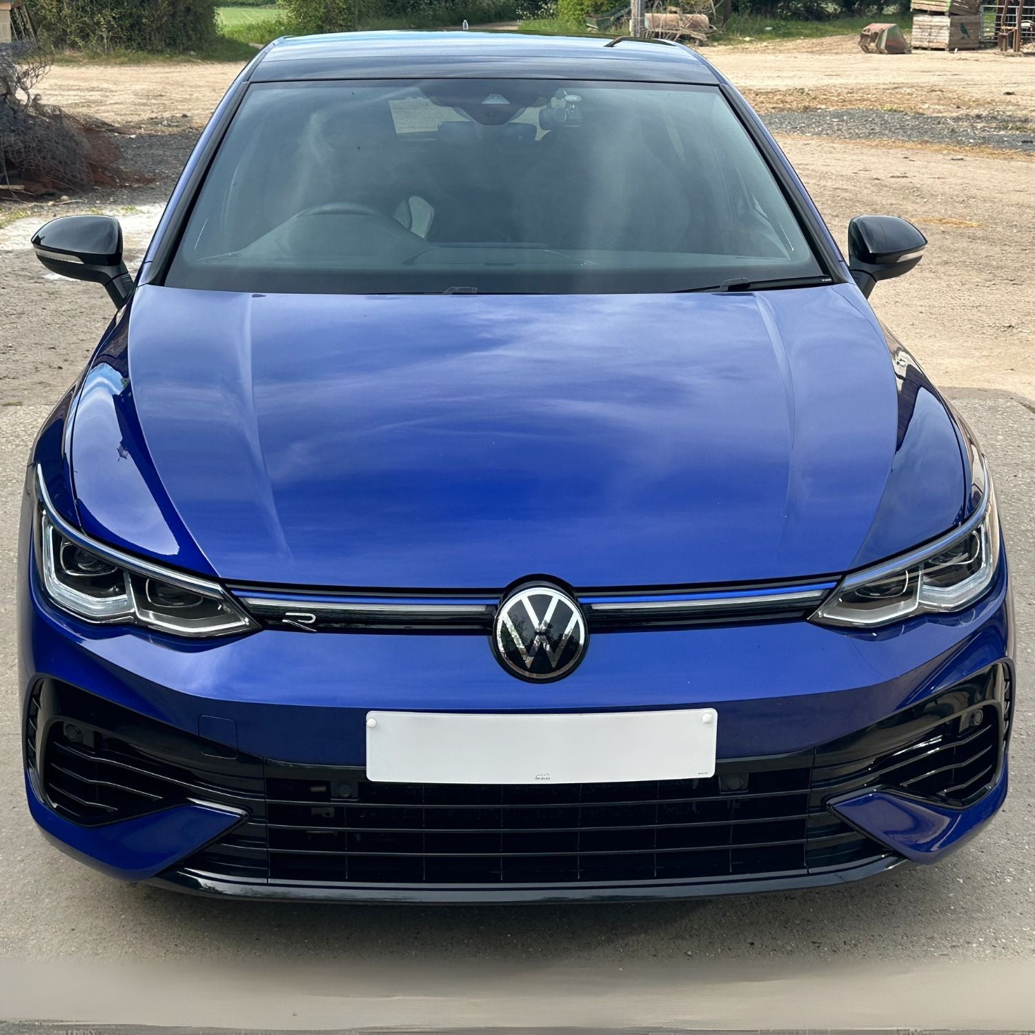 Calotte per specchietti neri lucidi per Golf MK8 (2020+)