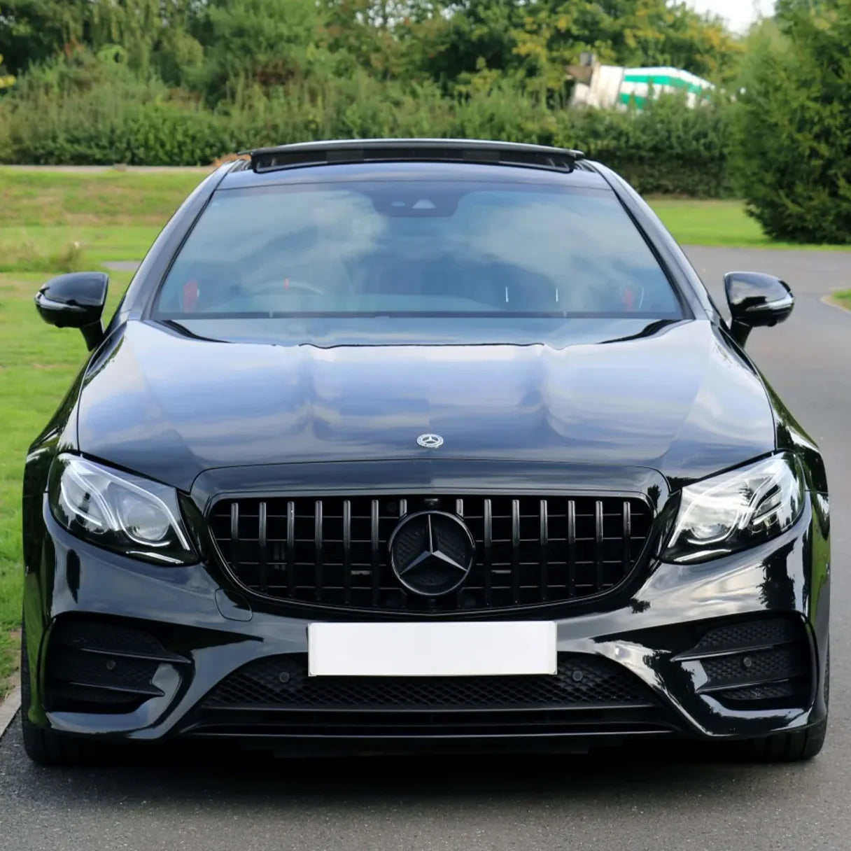 Mercedes E-Class W213 Griglia Panamericana GT Stile Nero Lucido (2016-2020)