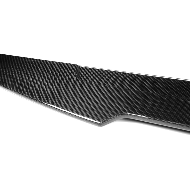 BMW Serie 3 F30 / M3 F80 Spoiler Ducktail Stile Psm in Carbonio Prepreg da OPTIC (2014-2019)