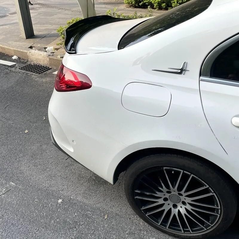 Mercedes Classe C W206 Berlina Nero Lucido Spoiler Posteriore Stile PSM (2022+)