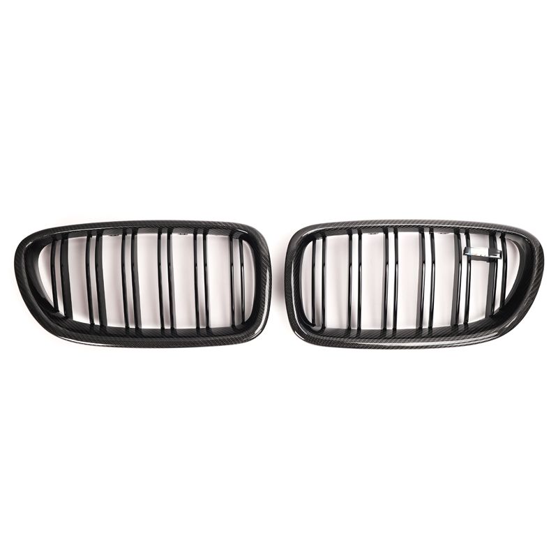 BMW Serie 5 / M5 F10/F11 Griglie Anteriori Doppia Barra in Carbonio (2010-2017)