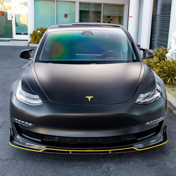 Calotte Specchietti M-Style Nero Lucido per Tesla Model 3 (2017-2023)