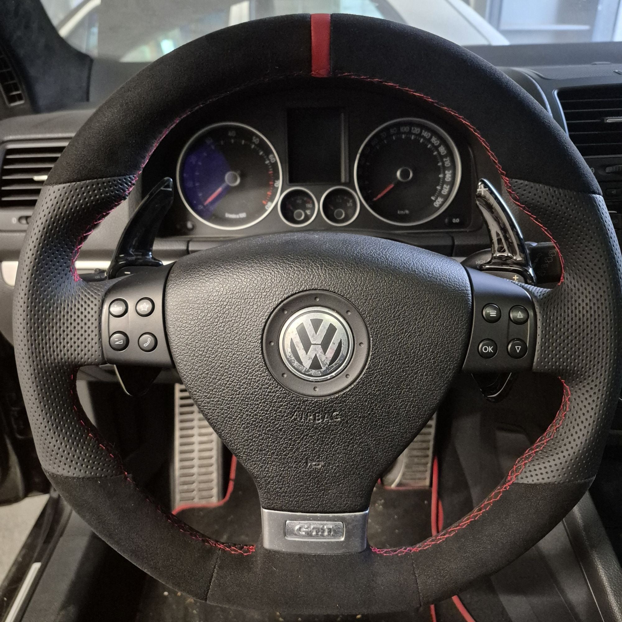 Leve del cambio DSG forgiate in carbon fibre per Golf Polo Scirocco (2008-2013)