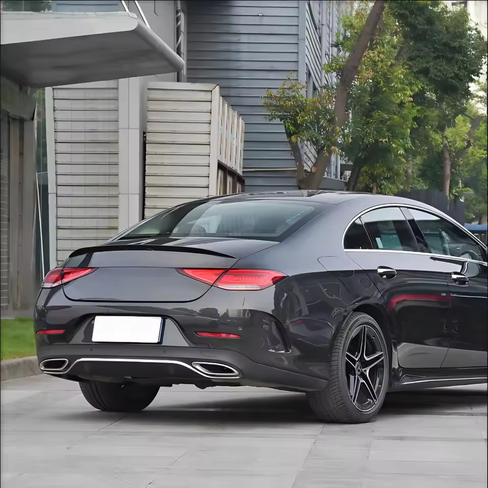 Mercedes CLS C257 Spoiler Posteriore Nero Lucido (2019-2023)