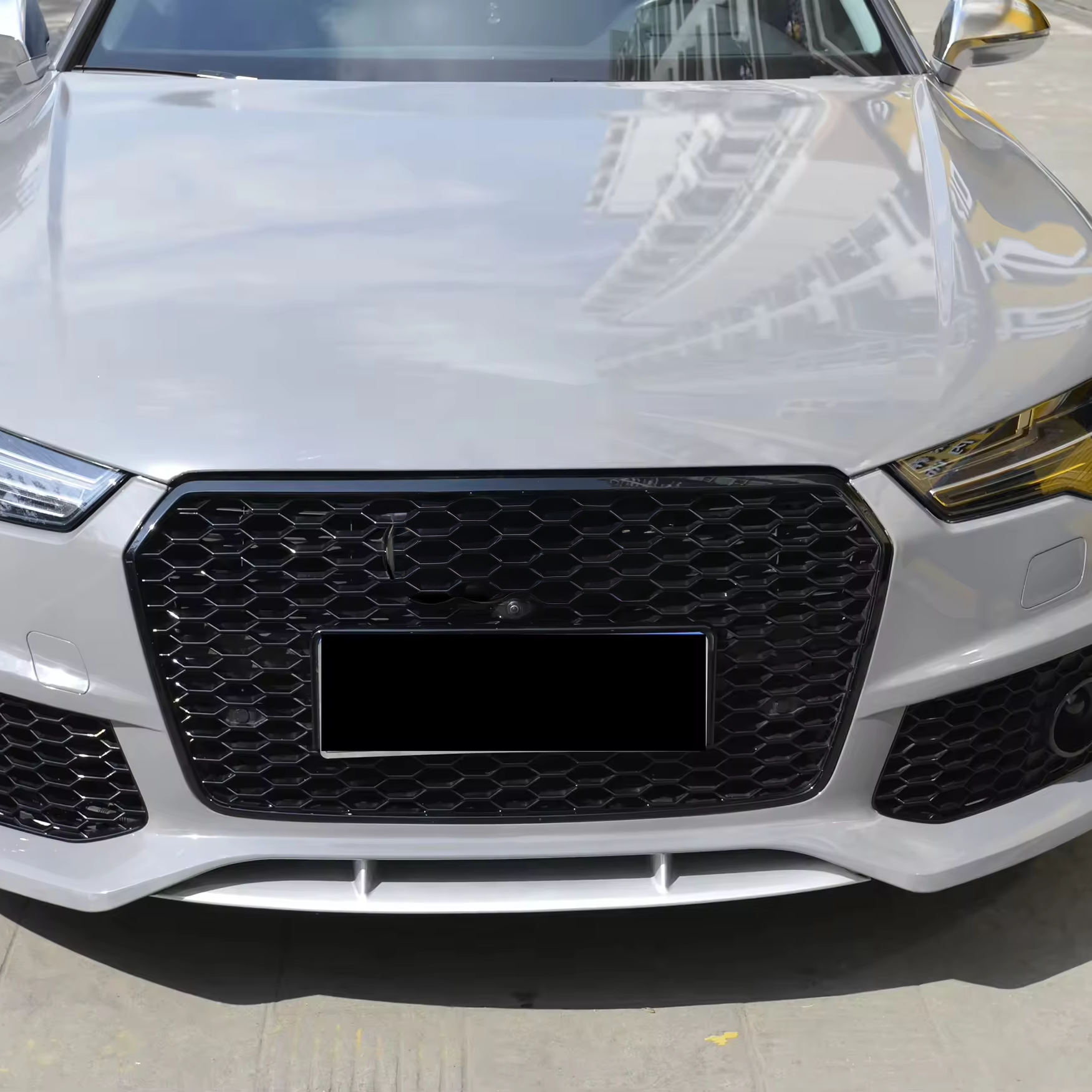 Audi A7/S7 C7.5 Griglia a Nido d'Ape Stile RS7 Nero Lucido (2015-2018)