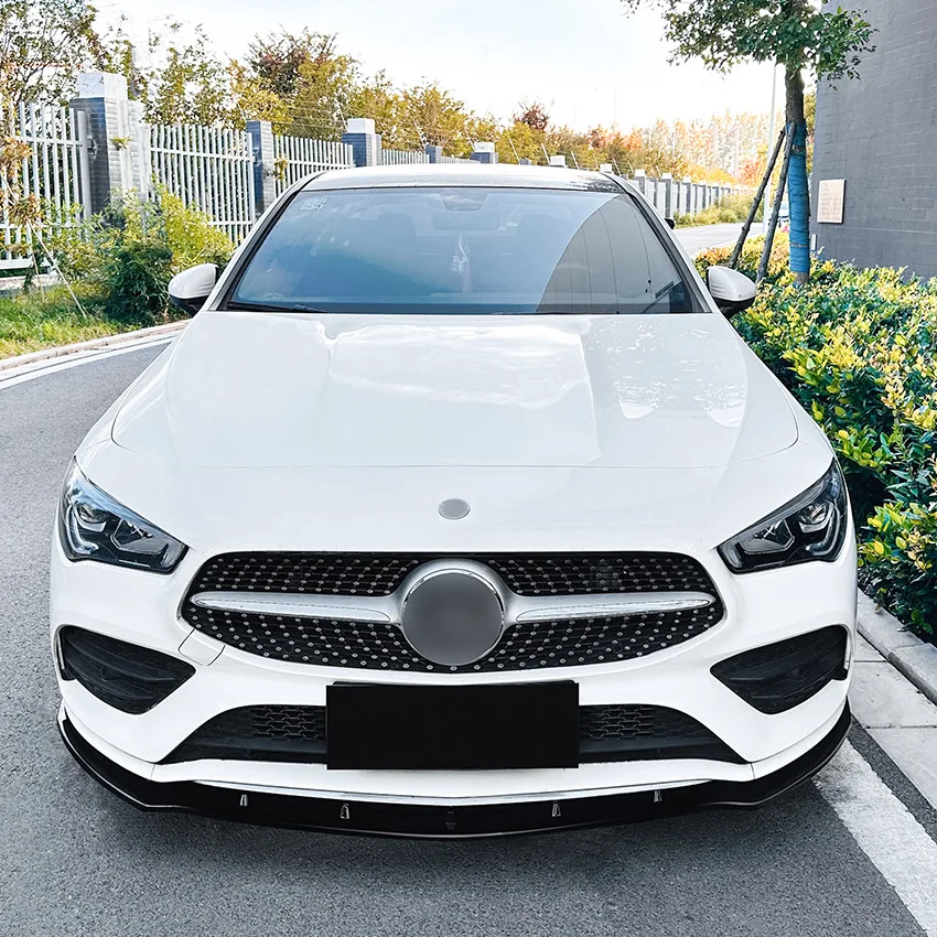 Mercedes CLA W118 Stile AMG Nero Lucido Lip Anteriore (2019-2023)