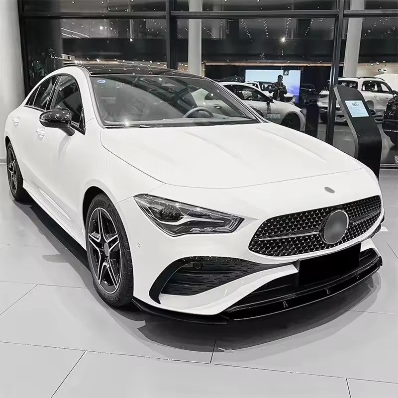 Mercedes CLA W118 Restyling AMG Stile Nero Lucido Lip Anteriore (2024+)