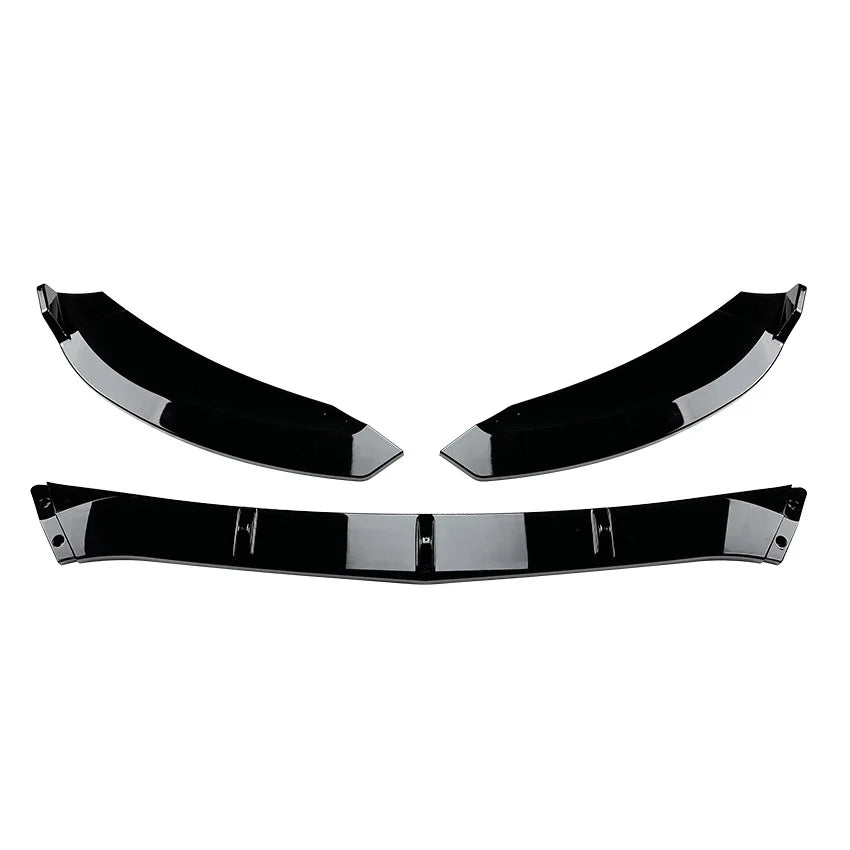 Mercedes Classe C W205 Lip Anteriore Stile V Nero Lucido (2015-2018)