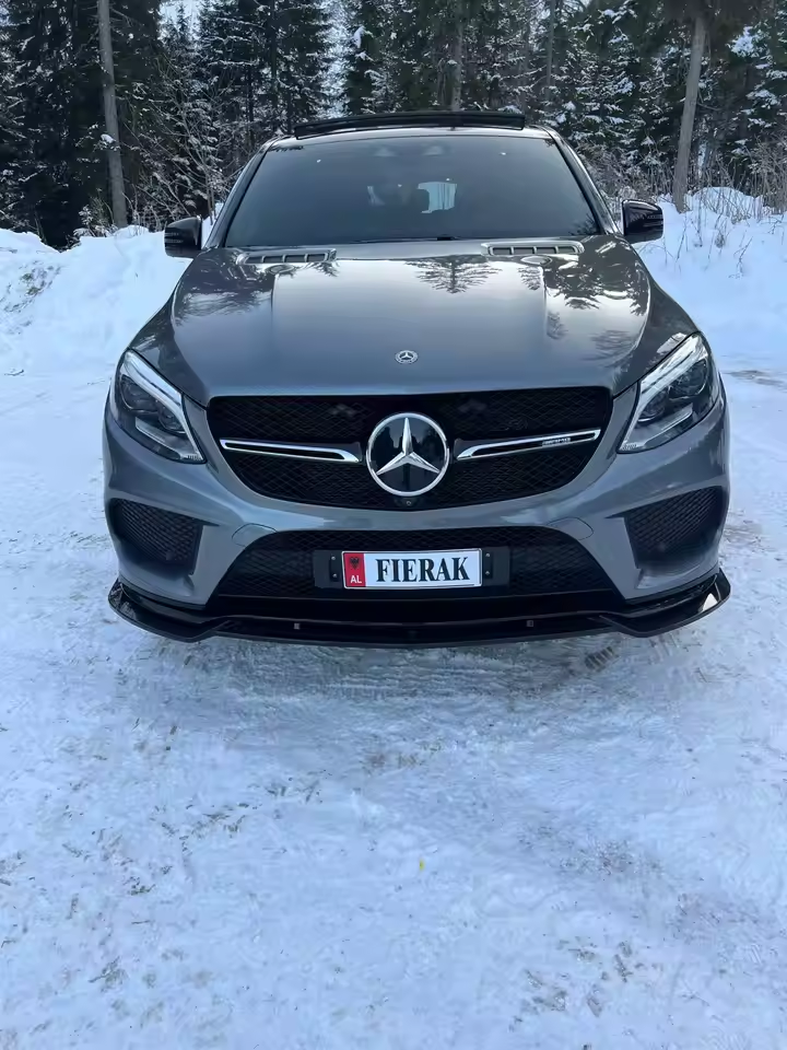 Mercedes GLE C292 Coupé Lip Anteriore Nero Lucido (2015-2019)
