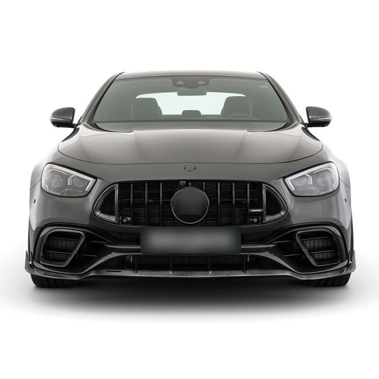 Mercedes Classe E W213 Lip Anteriore Stile E63 AMG in Carbonio (2021-2023)