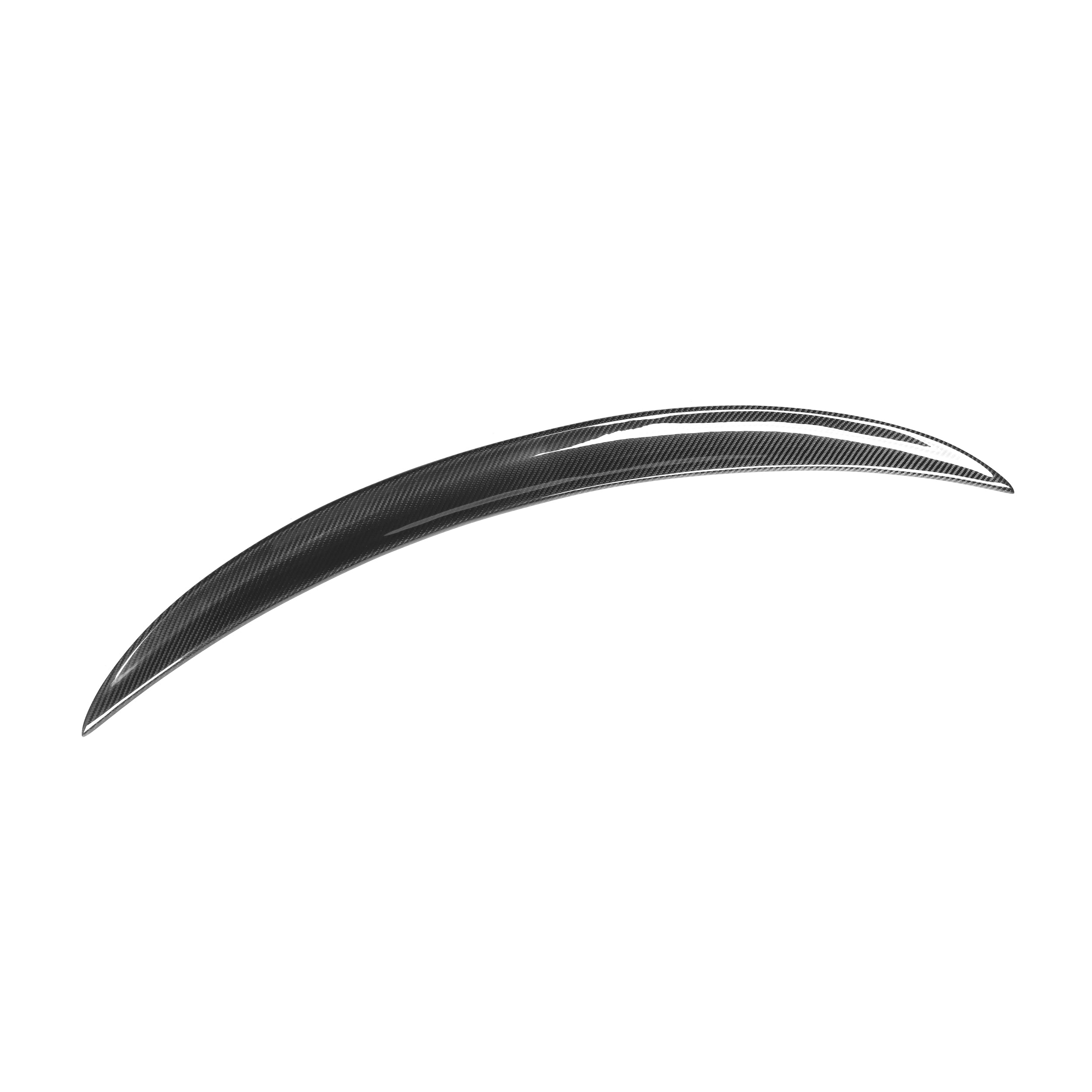 BMW Serie 2 & M2 F22 F87 Spoiler Posteriore Mp Stile in Carbonio Prepreg Nero Lucido di OPTIC (2014-2021)