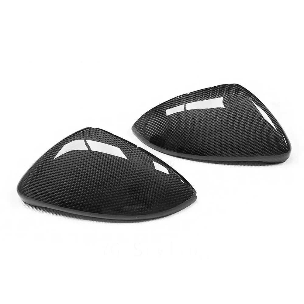 Golf MK7 MK7.5 GTI GTD R Carbon Fibre Replacement Wing Mirror Covers (2013-2019) - Avoro Design