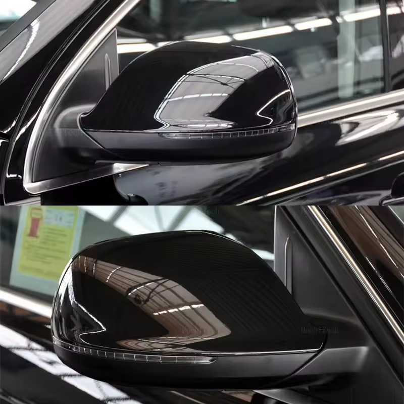 Audi Q5/SQ5 8R Q7 4L Gloss Black Mirror Covers (2009-2017)