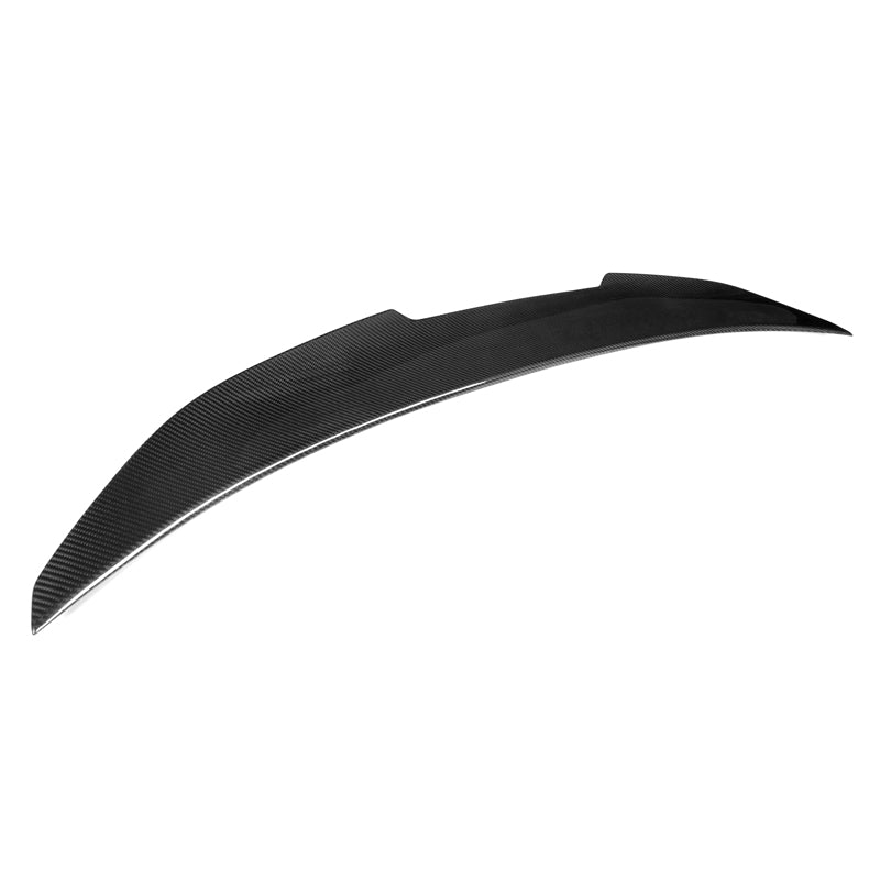 BMW Serie 3 F30 / M3 F80 Spoiler Ducktail Stile Psm in Carbonio Prepreg da OPTIC (2014-2019)