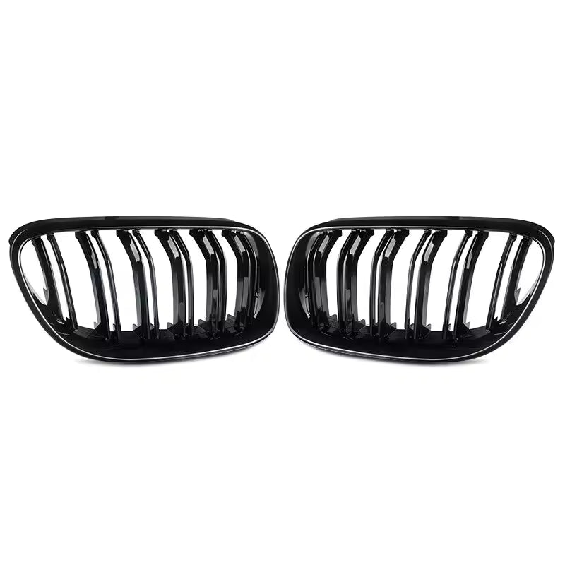 BMW Serie 3 E92/E93 LCI Griglie Anteriori Doppia Barra Nero Lucido (2010-2013)