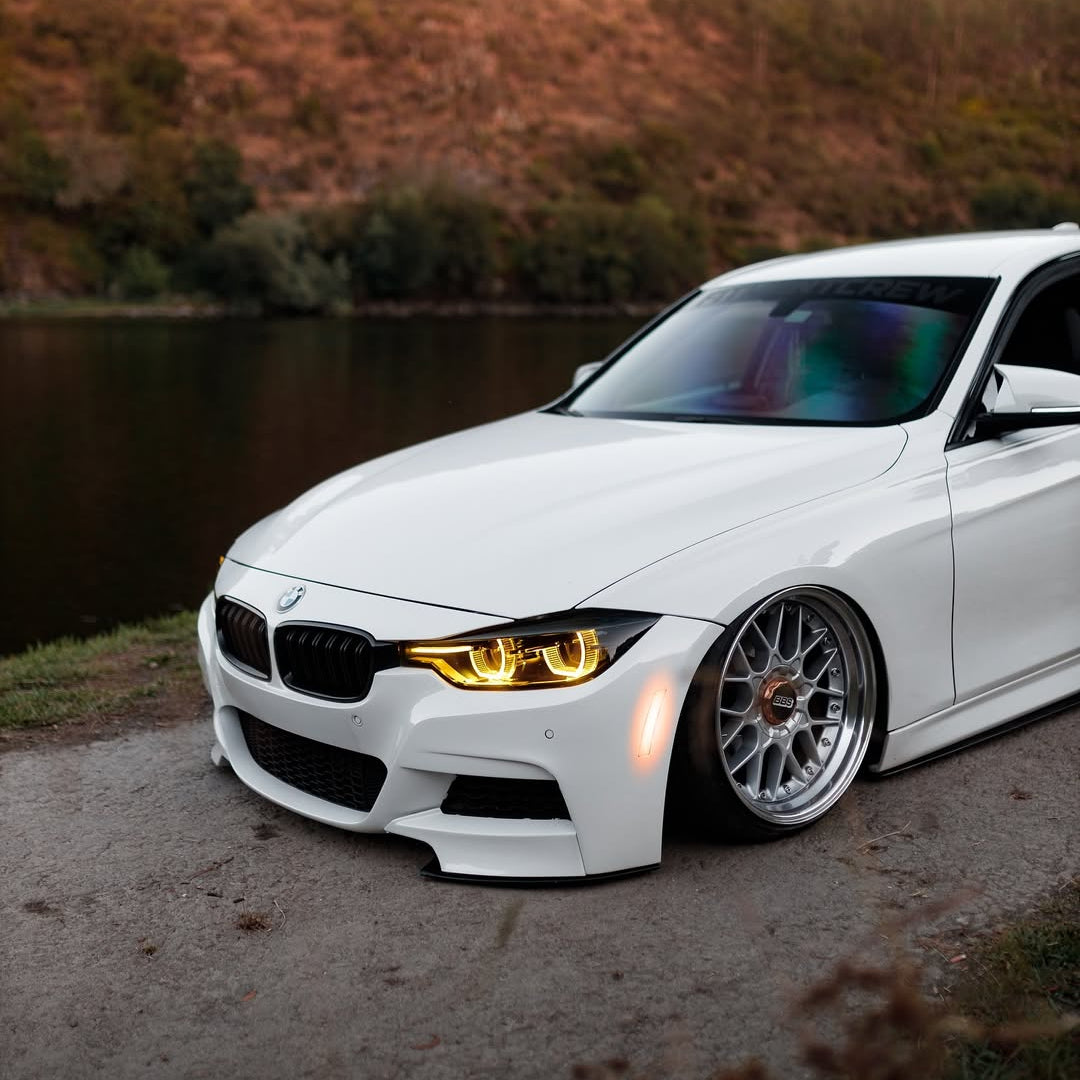 Set Modulo Luci LED DRL Gialle Stile CSL per BMW Serie 3 F30 / F31