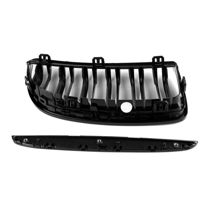 BMW Serie 3 E90/E91 Pre-LCI Griglia Anteriore Doppia Barra Nero Lucido (2005-2008)